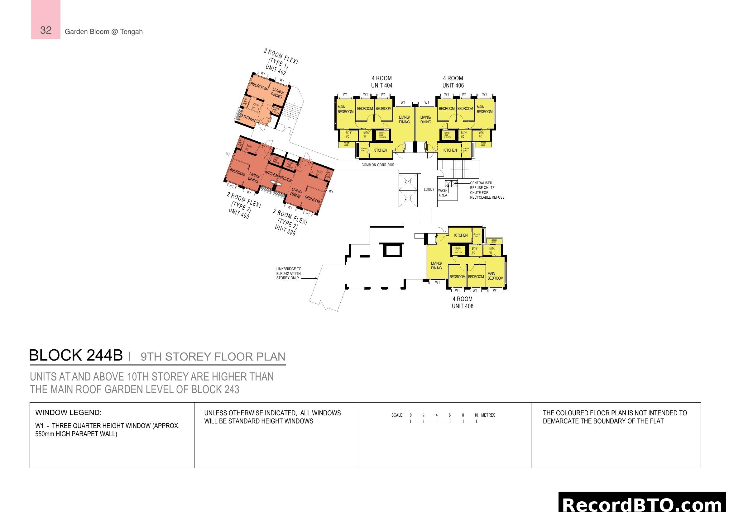 Garden Bloom @ Tengah - Block 244B Floor Plan