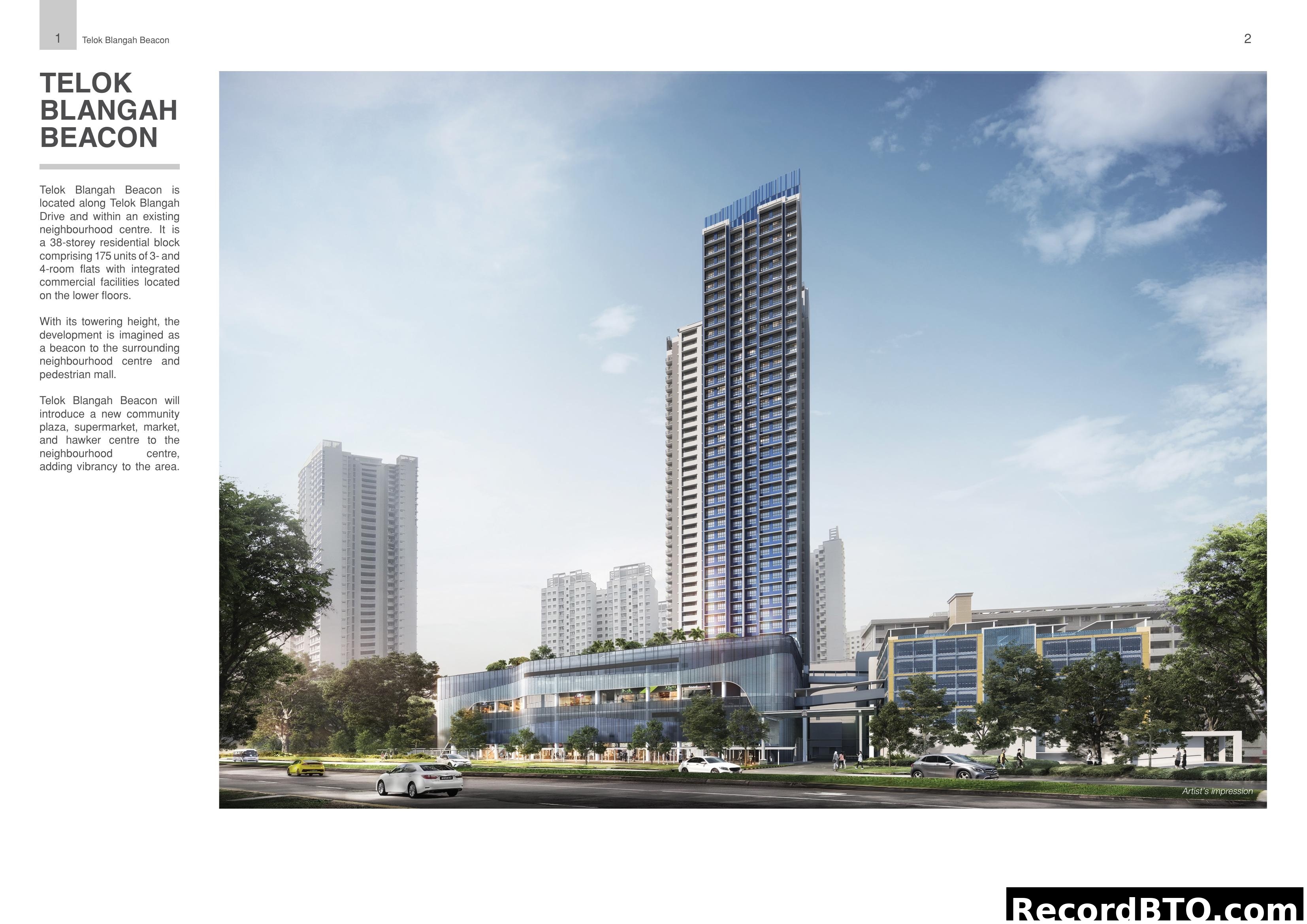 Telok Blangah Beacon - Artist's Impression