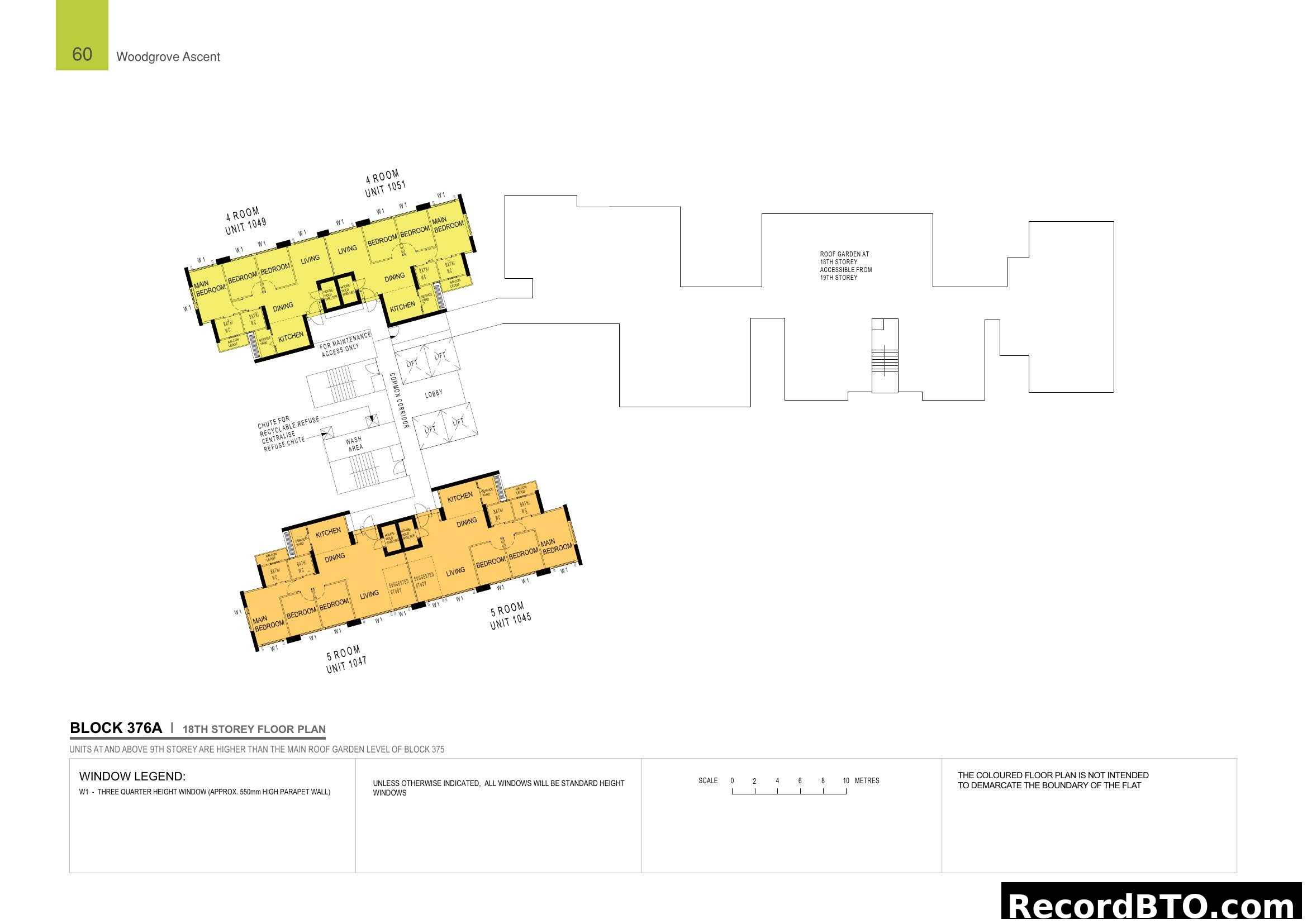 Block 376A 18th Storey Floor Plan