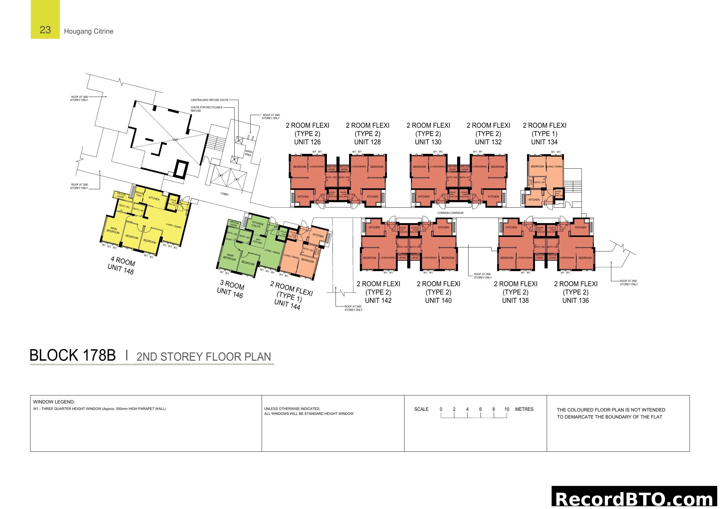 Block 178B - 2nd Storey Floor Plan