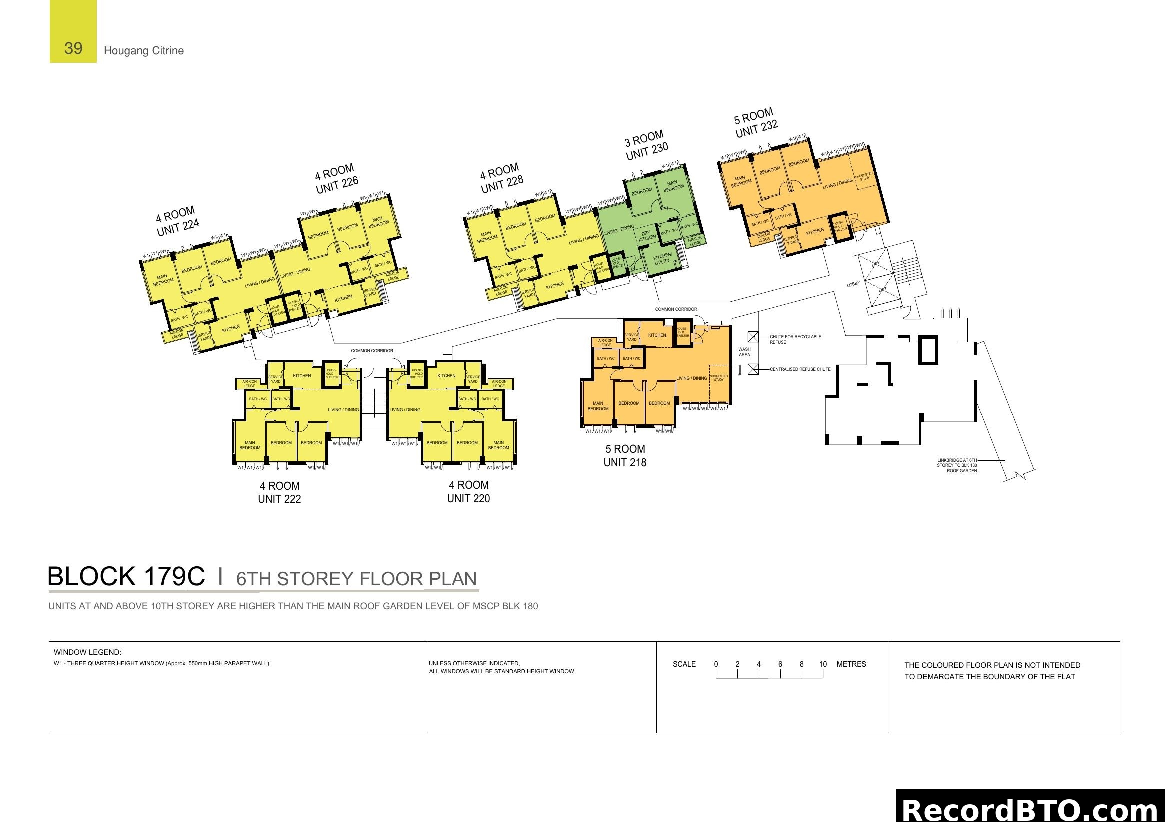BLOCK 179C | 6TH STOREY FLOOR PLAN