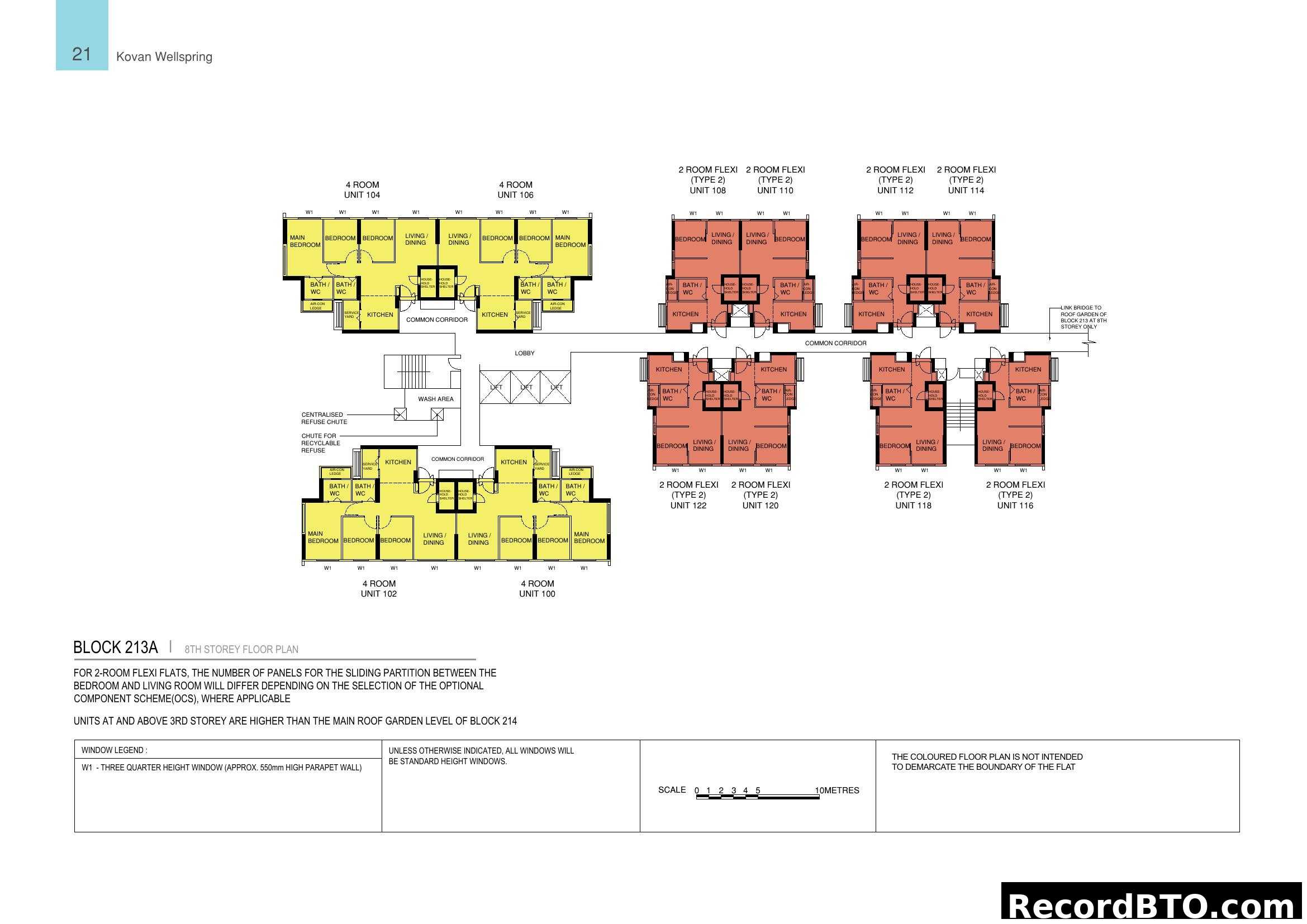 Kovan Wellspring Block 213A 8th Storey Floor Plan