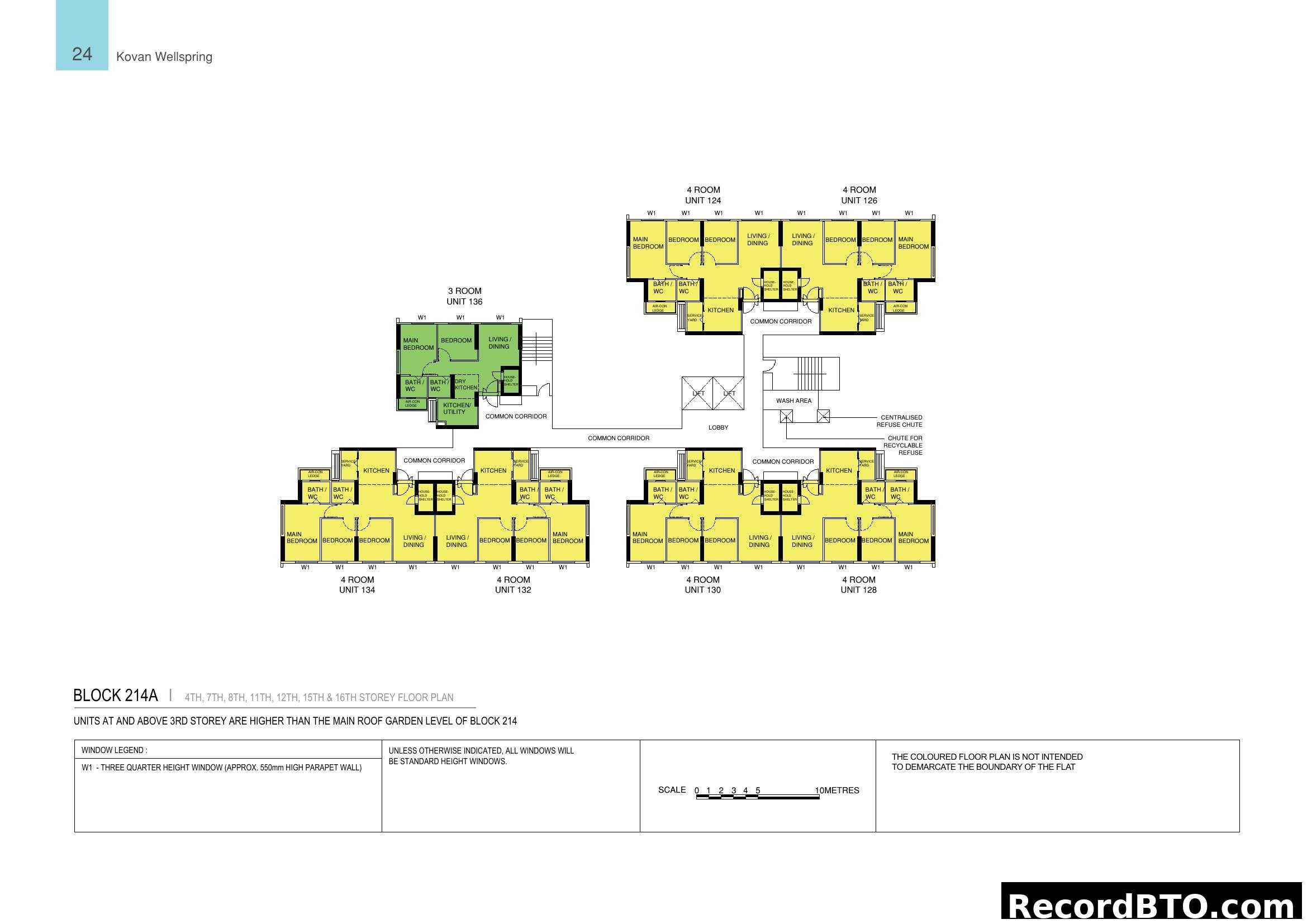 Kovan Wellspring Block 214A Floor Plan