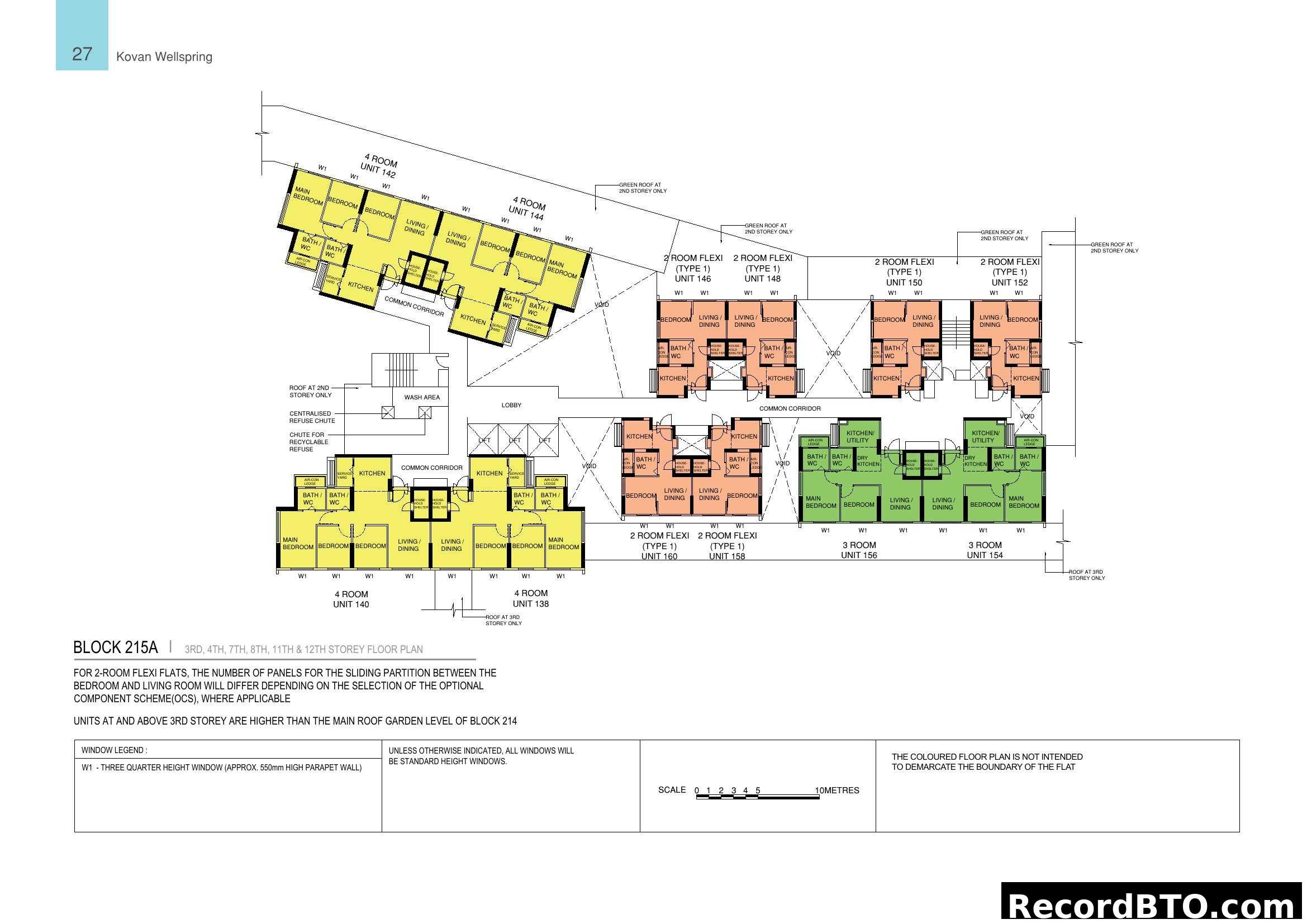 Kovan Wellspring - Block 215A Floor Plan