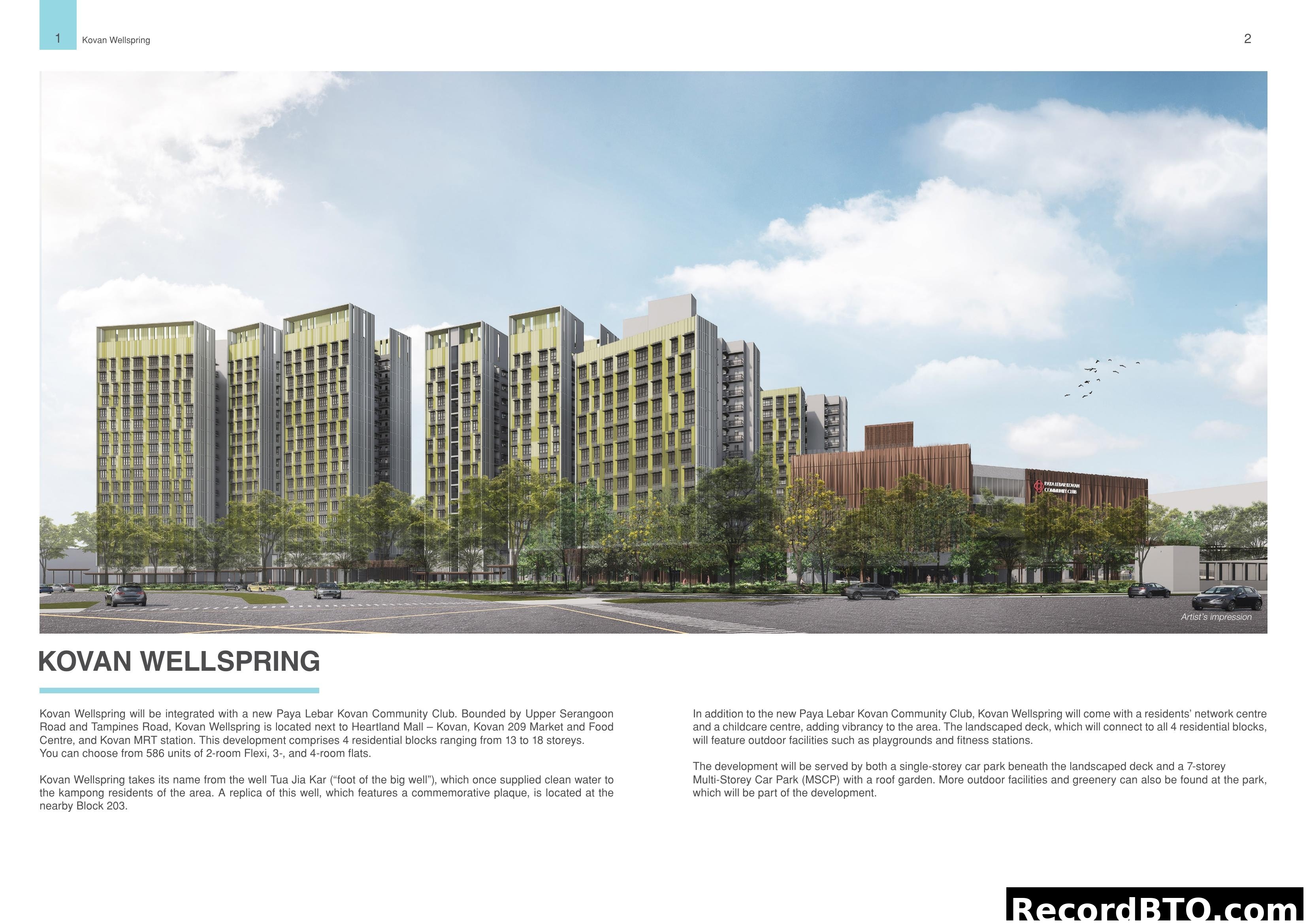 Kovan Wellspring Artist's Impression