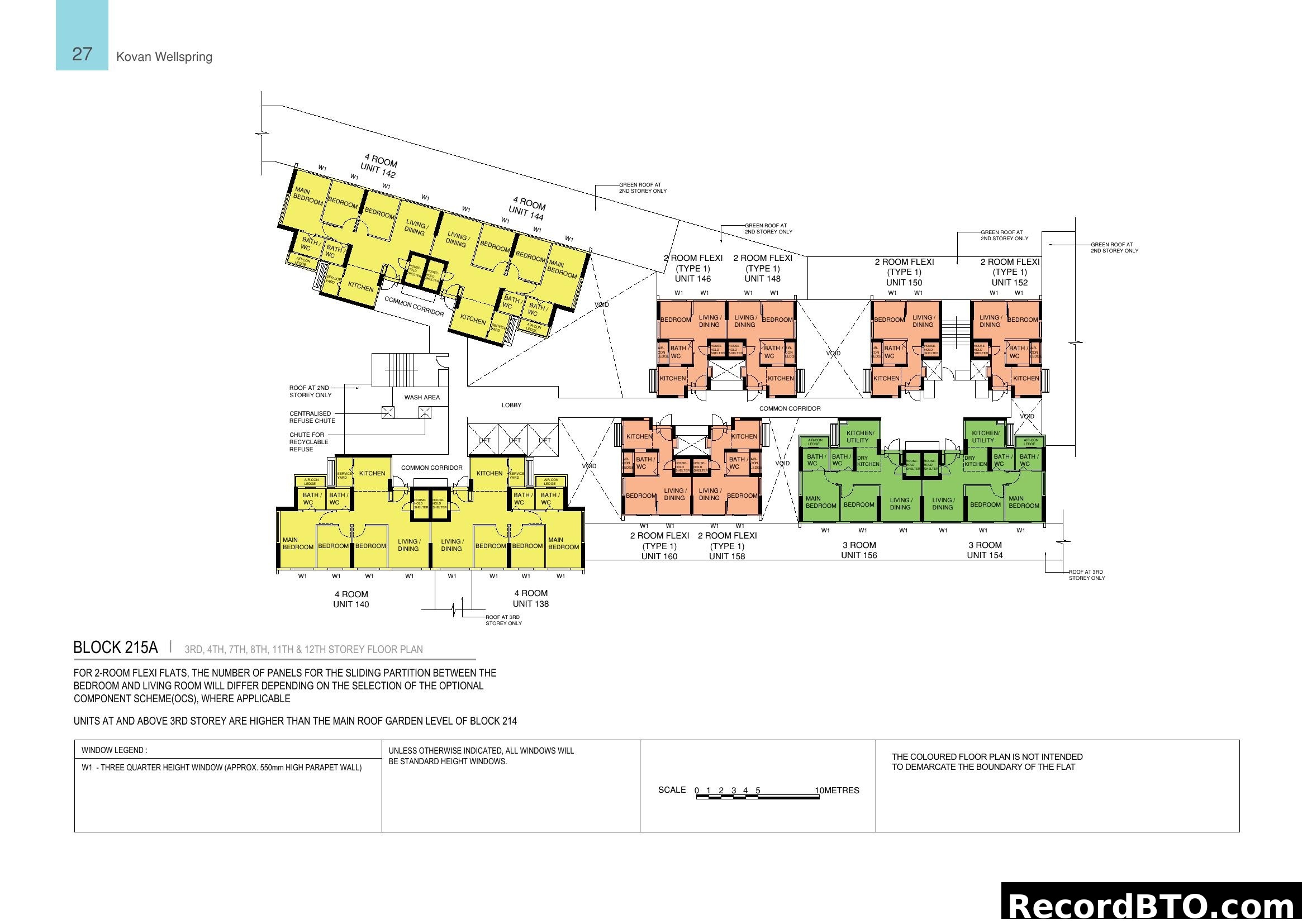 Kovan Wellspring - Block 215A Floor Plan