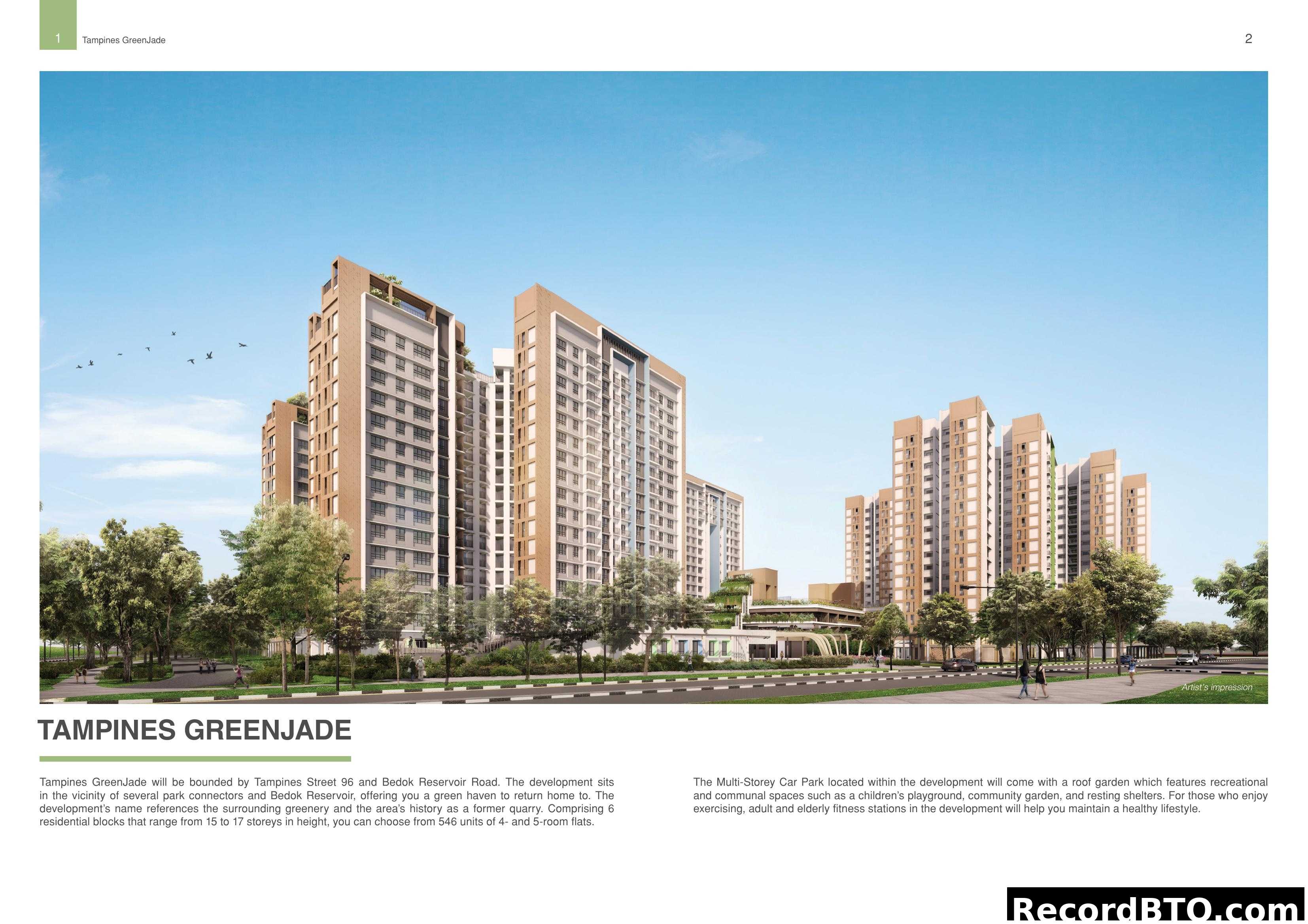 Tampines GreenJade Development Overview