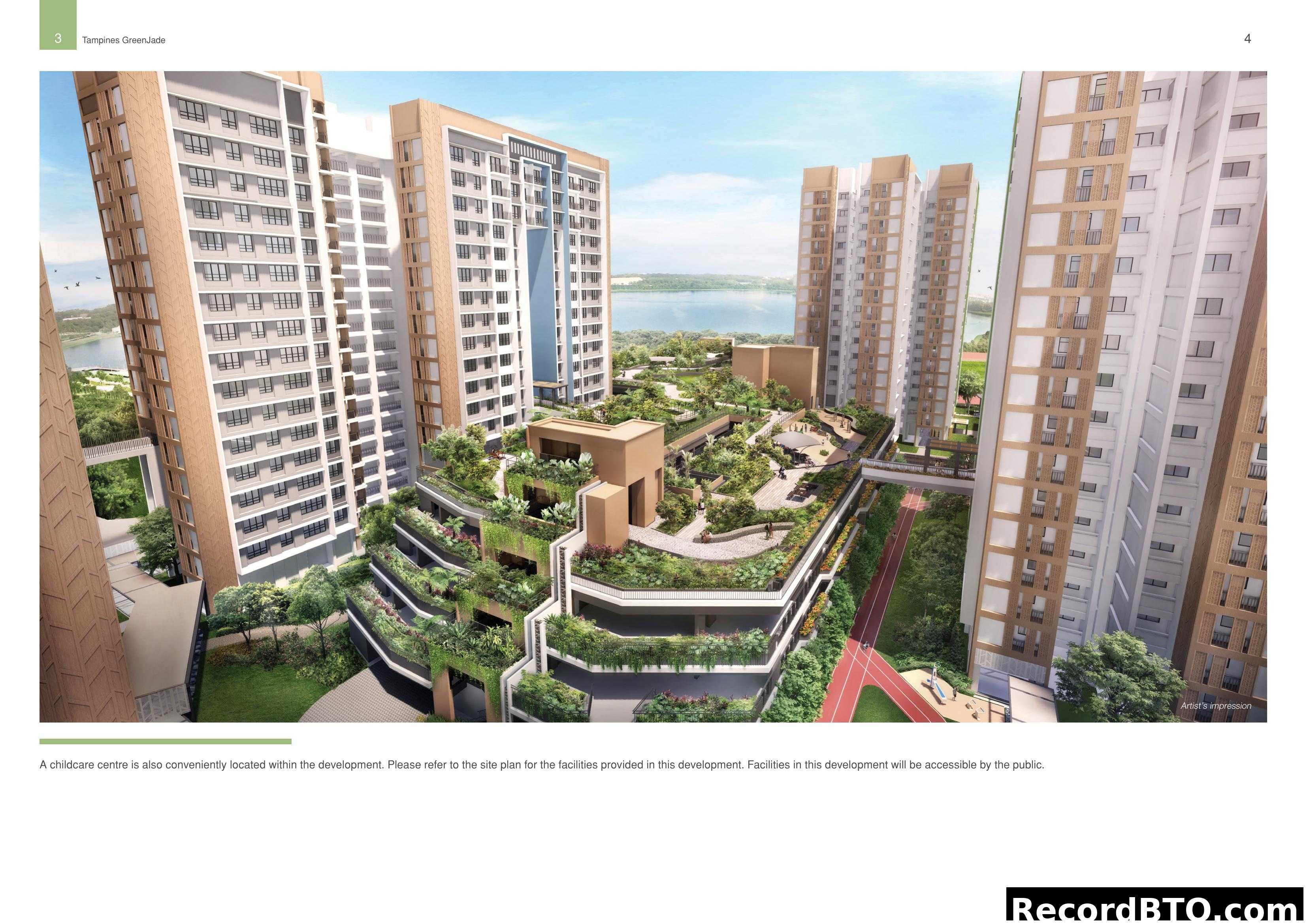 Tampines GreenJade Development Artist's Impression