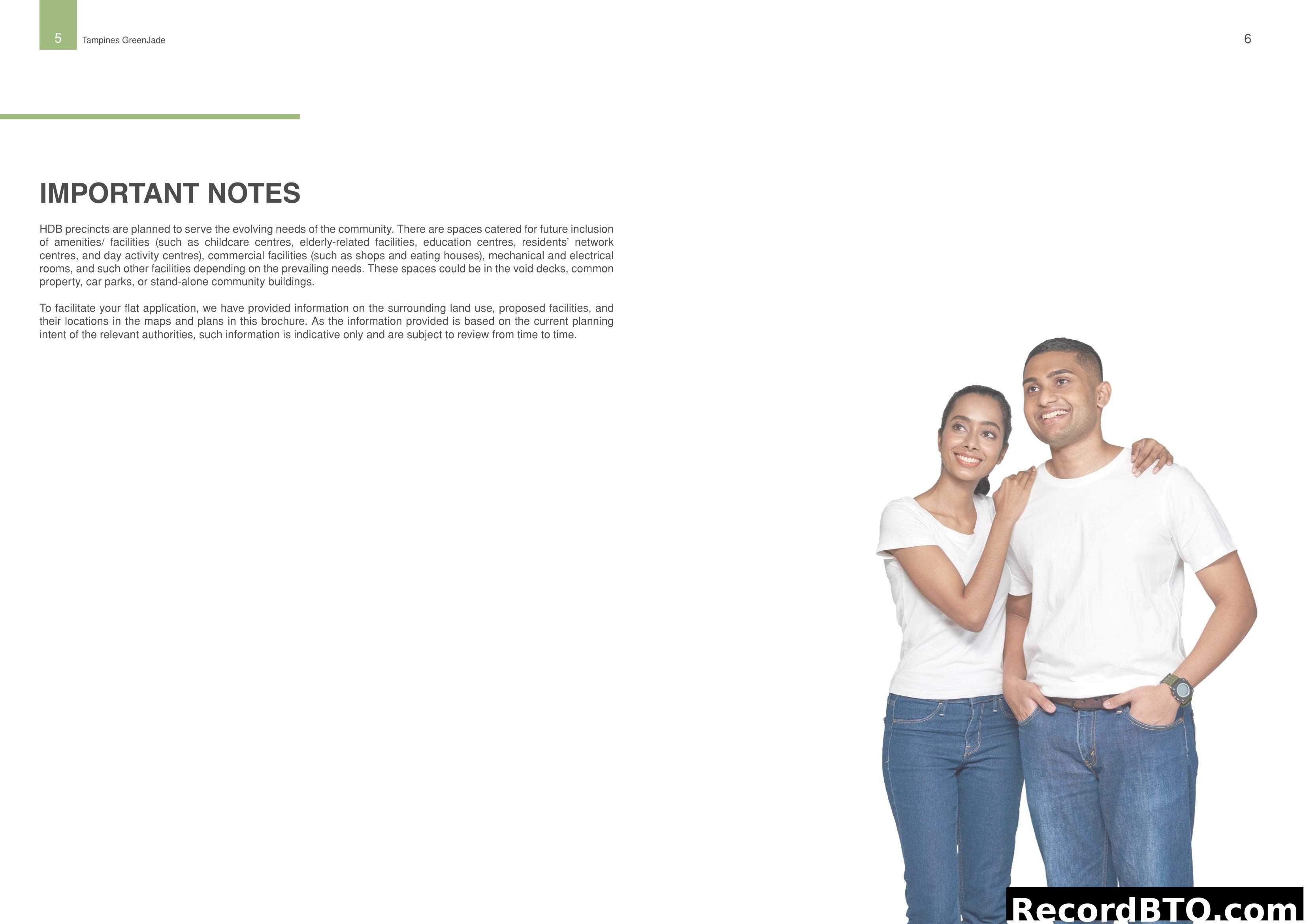 Important Notes on HDB Precinct Planning