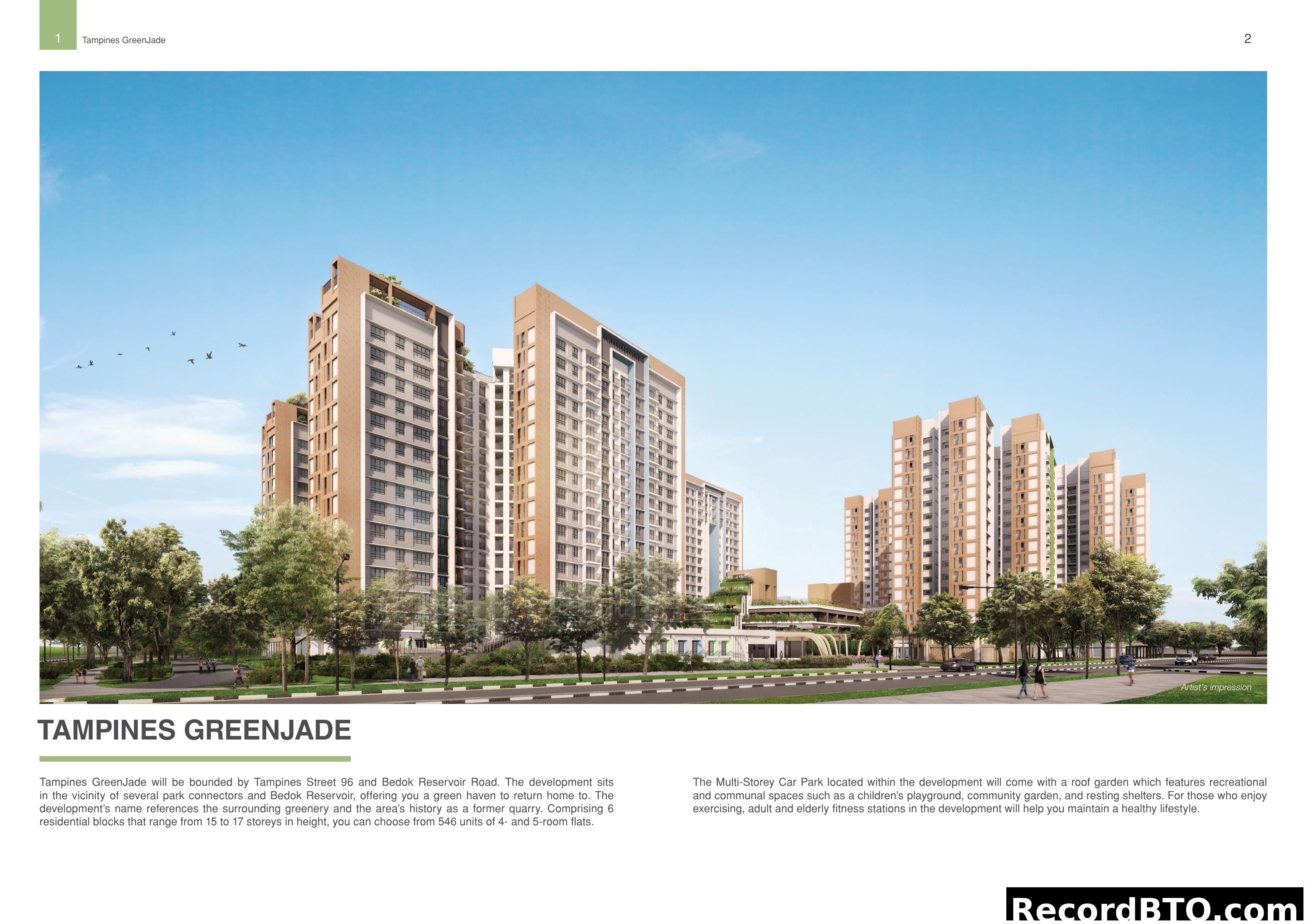 Tampines GreenJade Development Overview