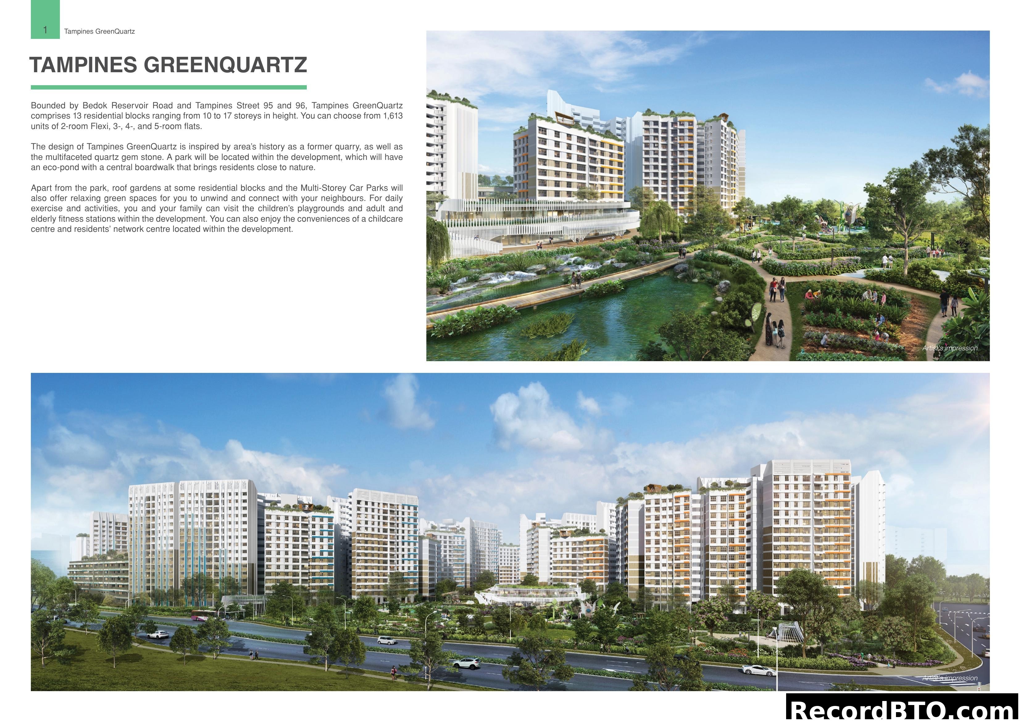 Tampines GreenQuartz Development Overview