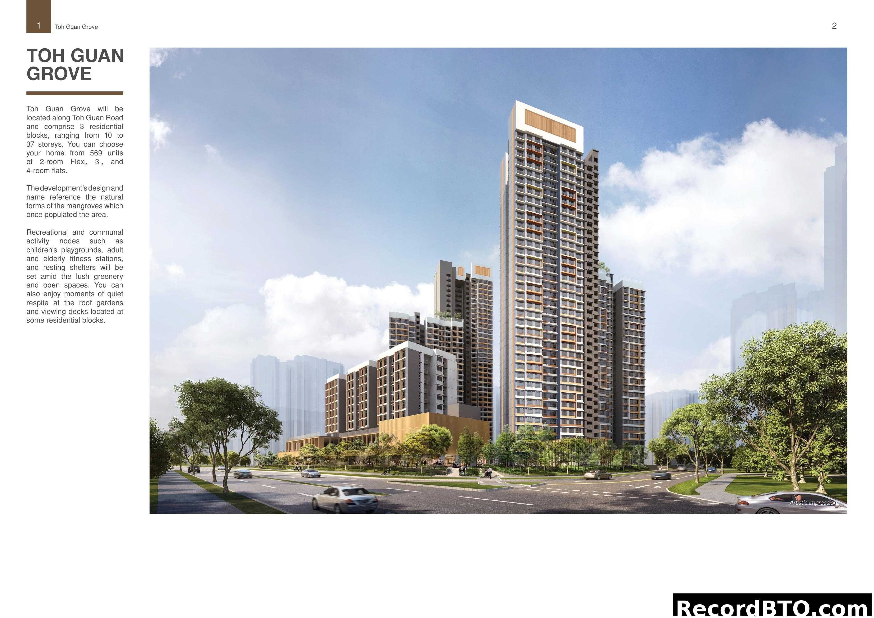 Toh Guan Grove Project Overview and Artist's Impression