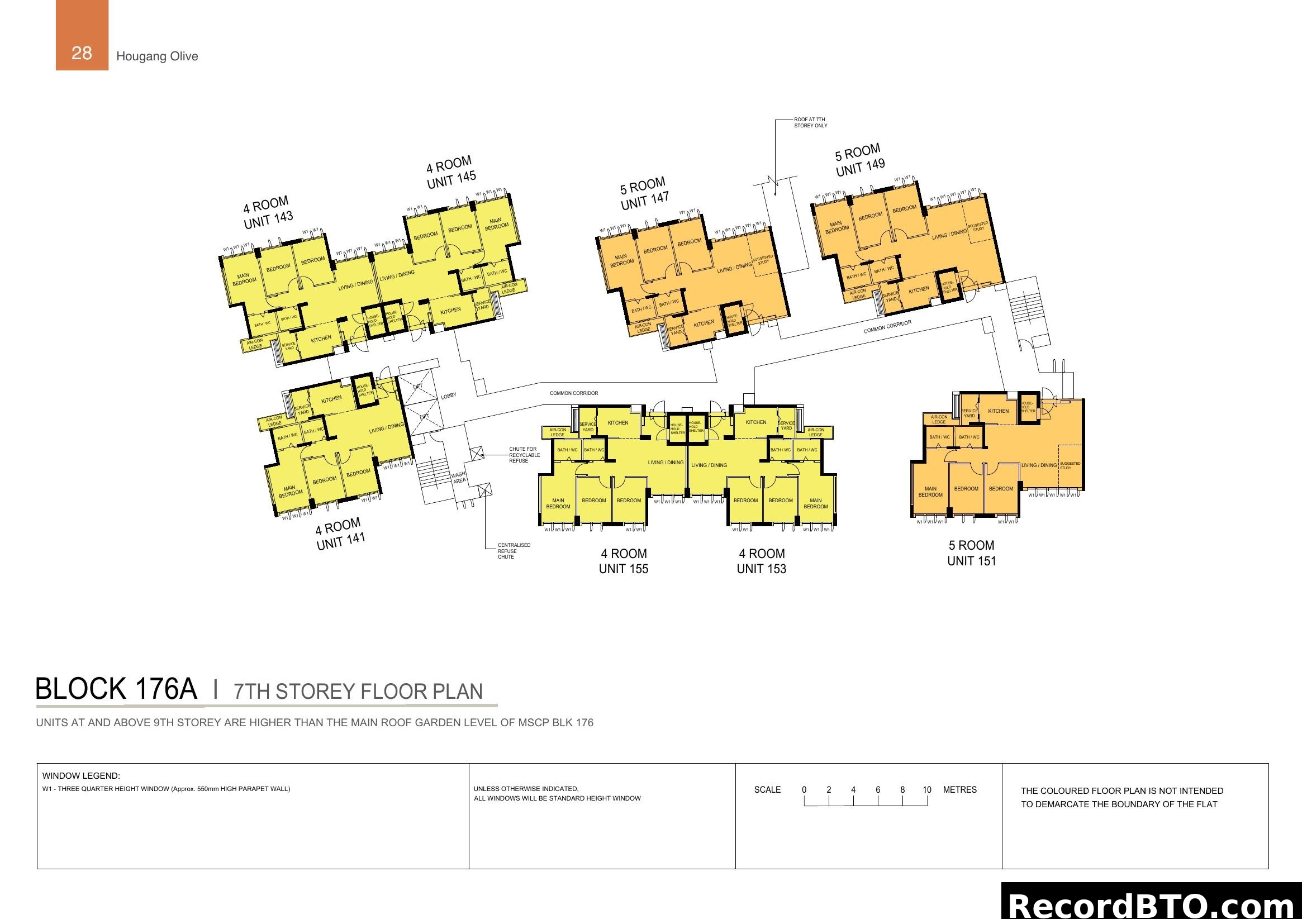 Block 176A 7th Storey Floor Plan