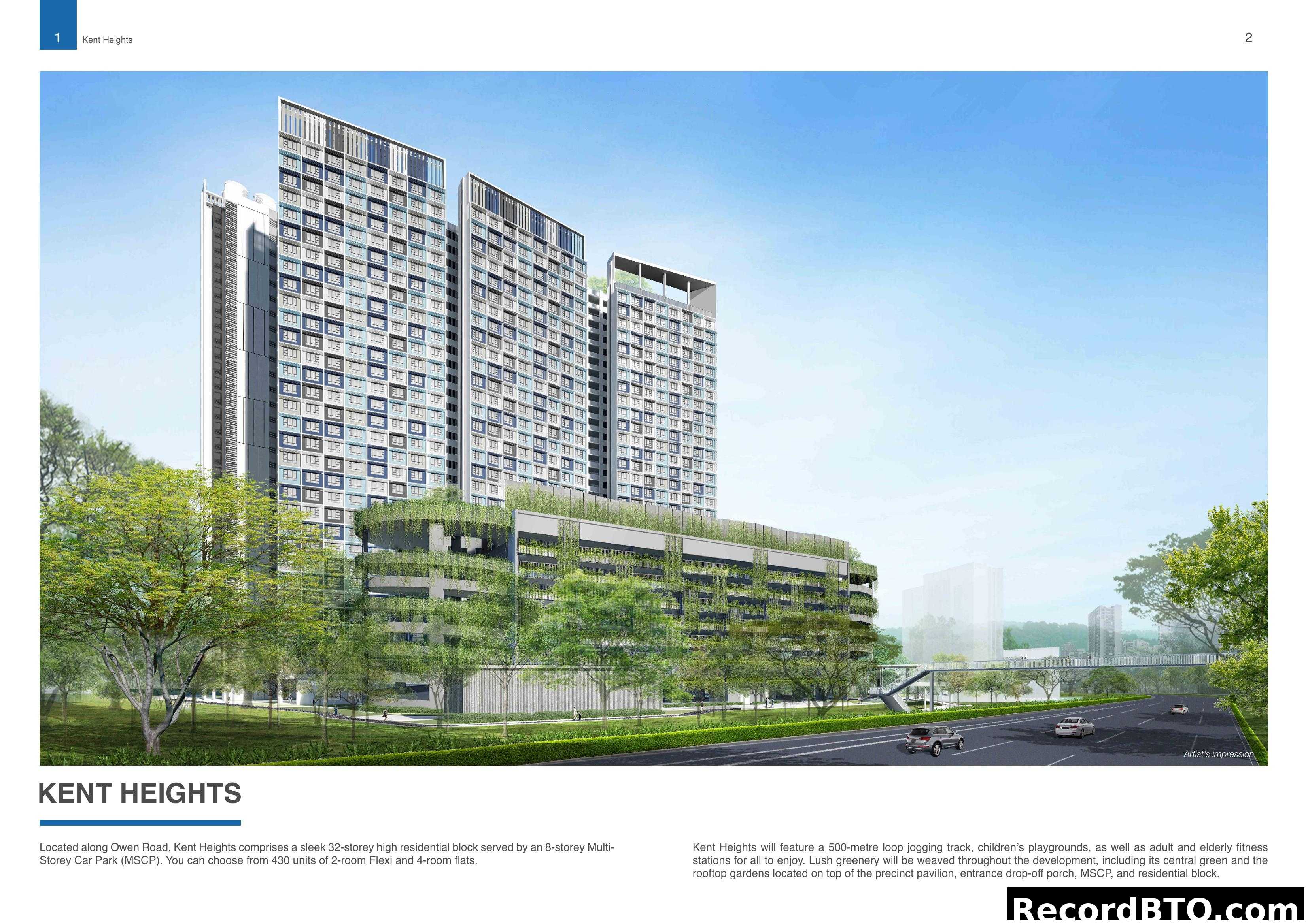 Kent Heights HDB BTO Project Artist's Impression