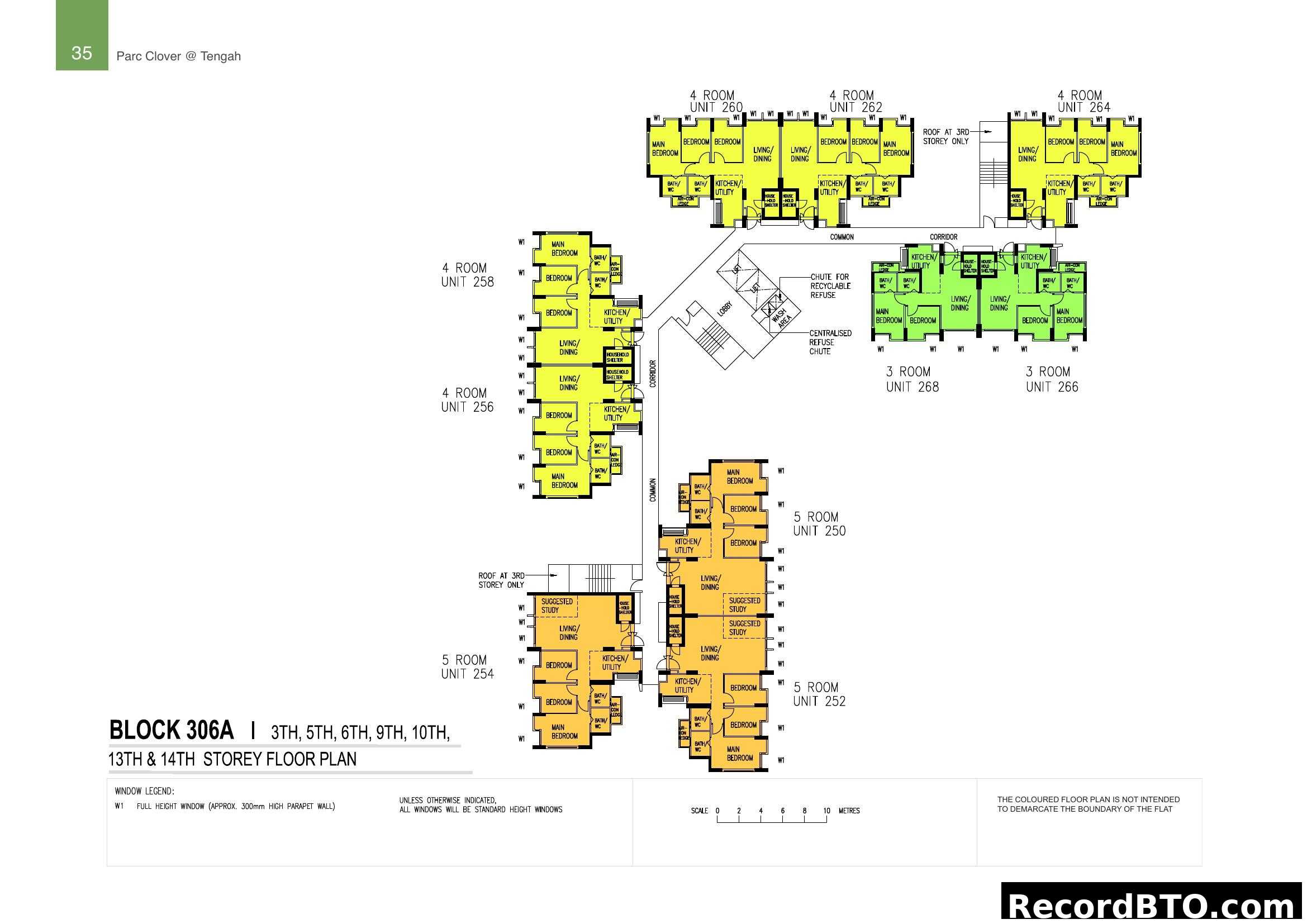 Parc Clover @ Tengah Block 306A Floor Plan