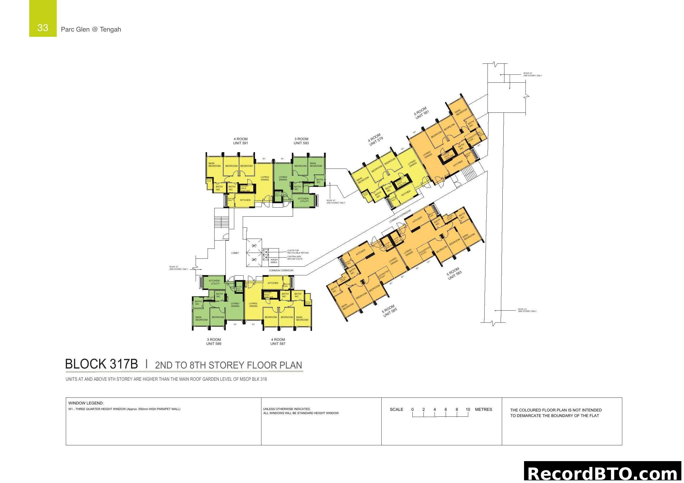 Parc Glen @ Tengah Block 317B Floor Plan