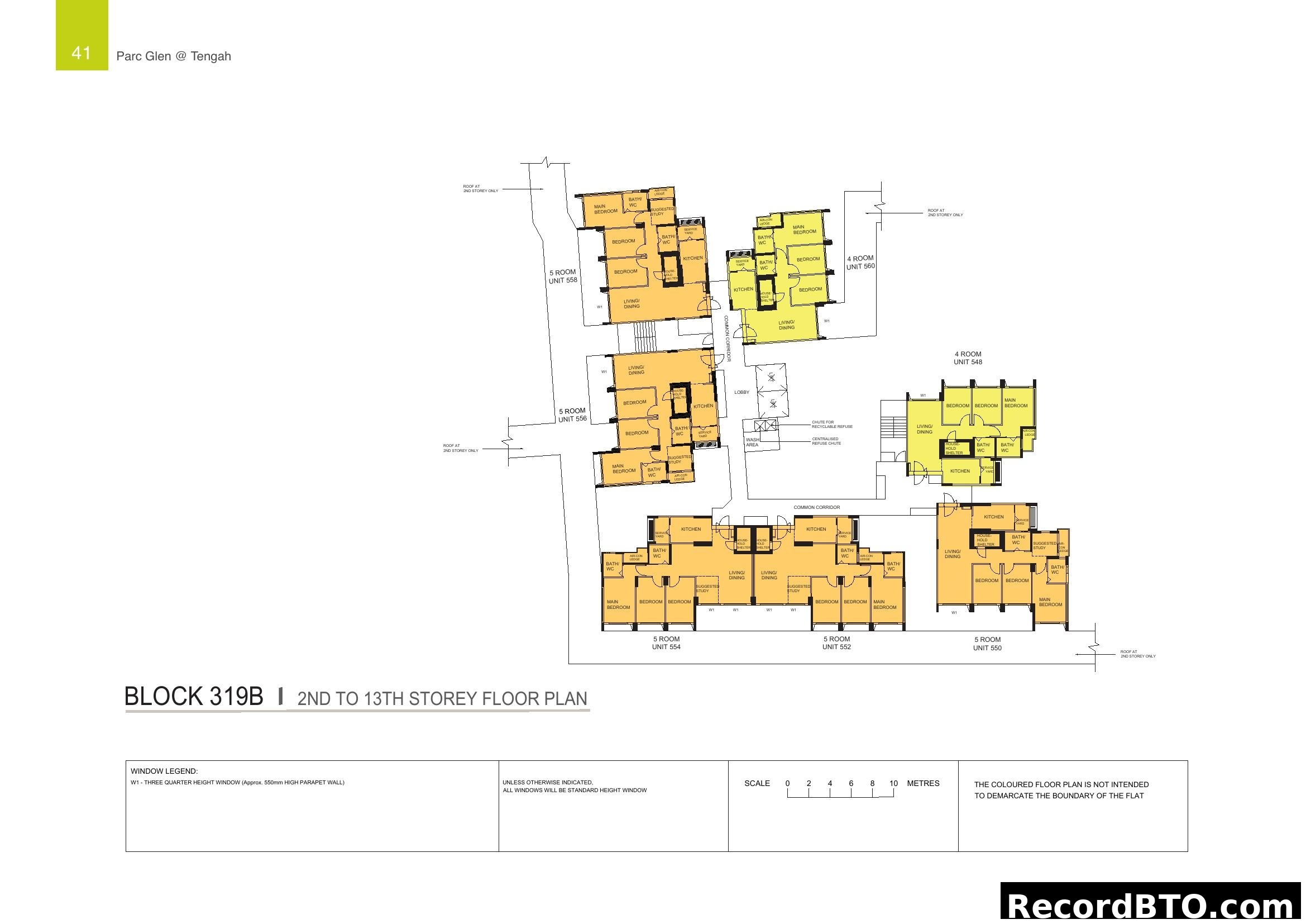 Parc Glen @ Tengah Block 319B Floor Plan