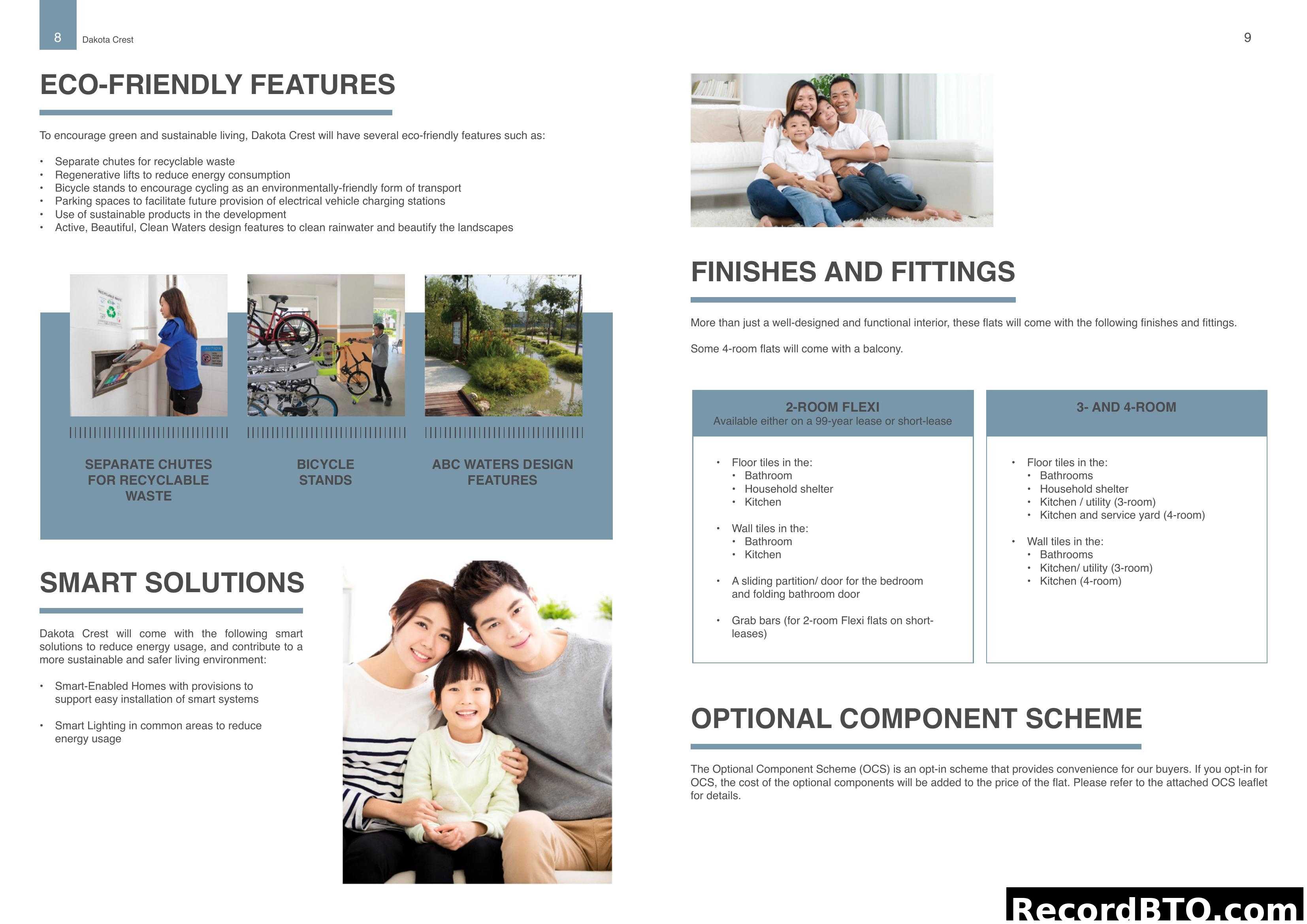 Eco-friendly Features, Finishes, and Smart Solutions