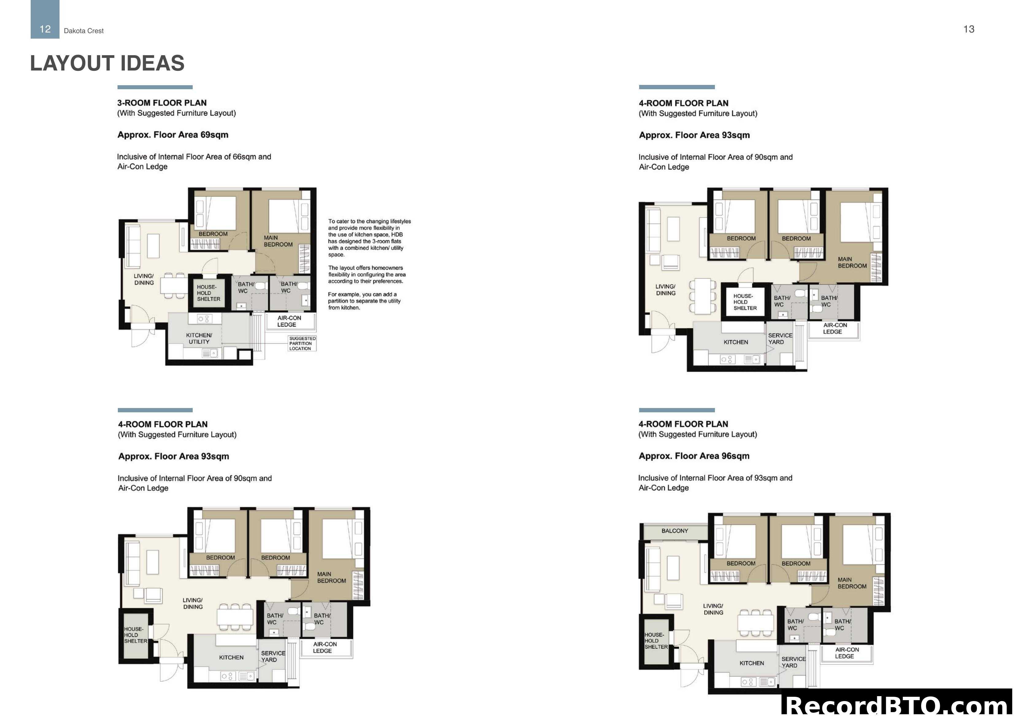 Dakota Crest Floor Plan Layout Ideas