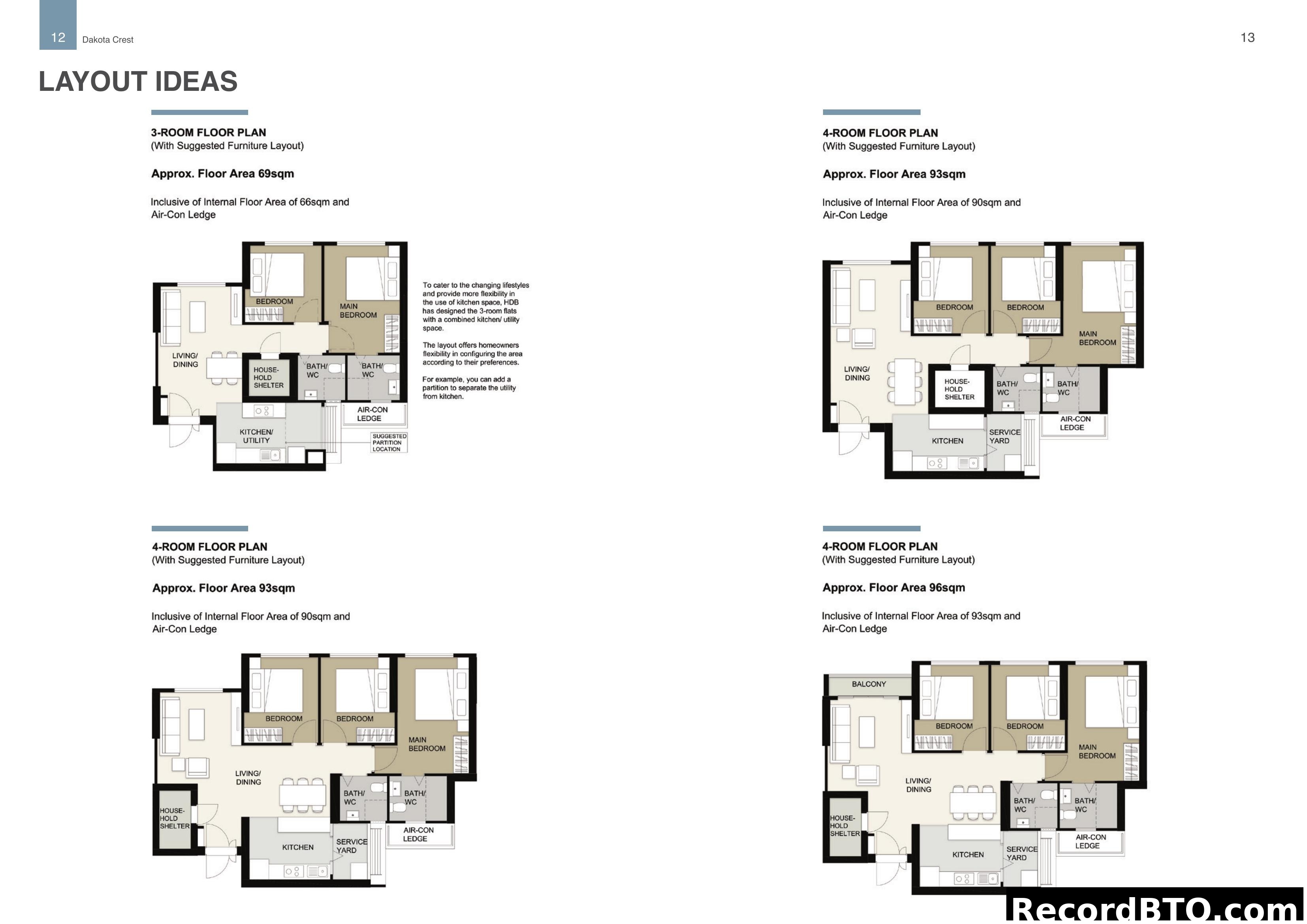 Dakota Crest Floor Plan Layout Ideas