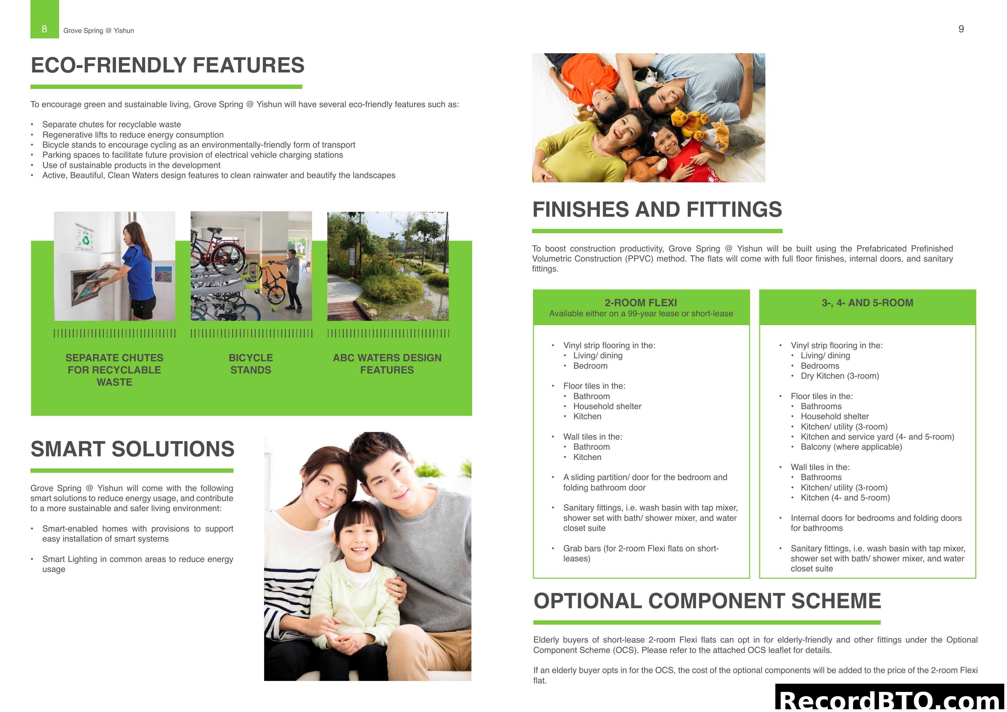 Eco-Friendly Features, Finishes & Smart Solutions