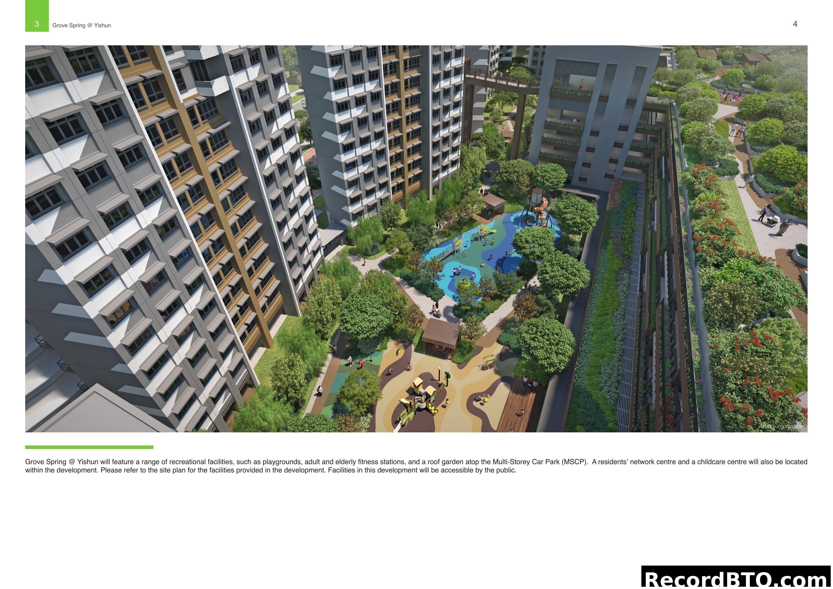 Grove Spring @ Yishun - Development Facilities