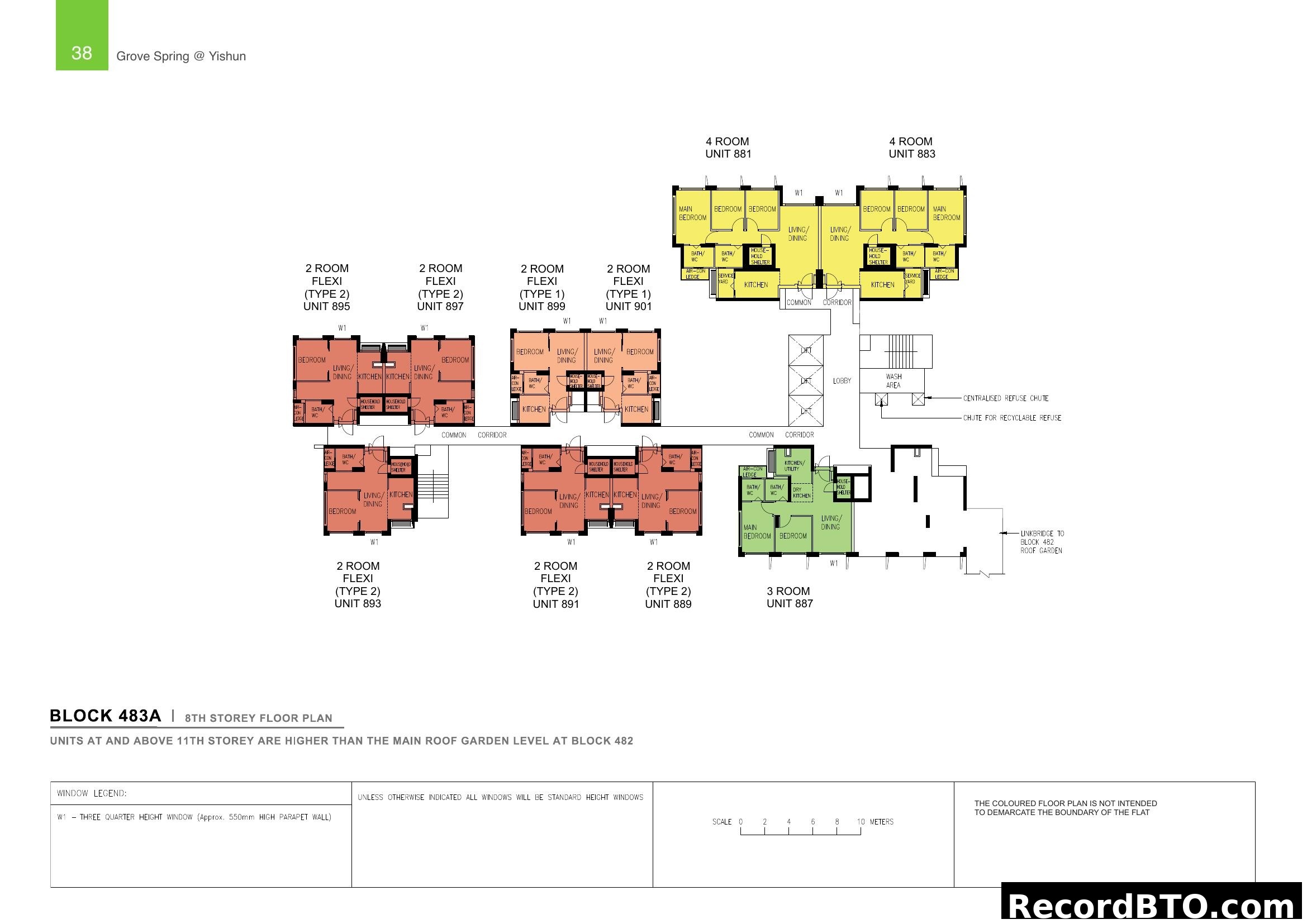 Block 483A 8th Storey Floor Plan