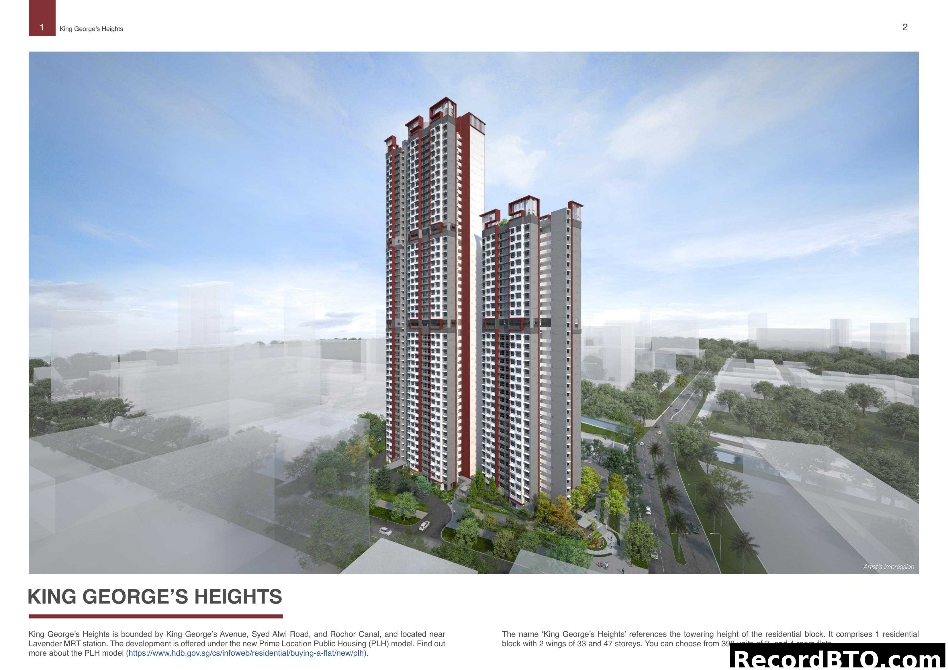 King George's Heights Artist's Impression