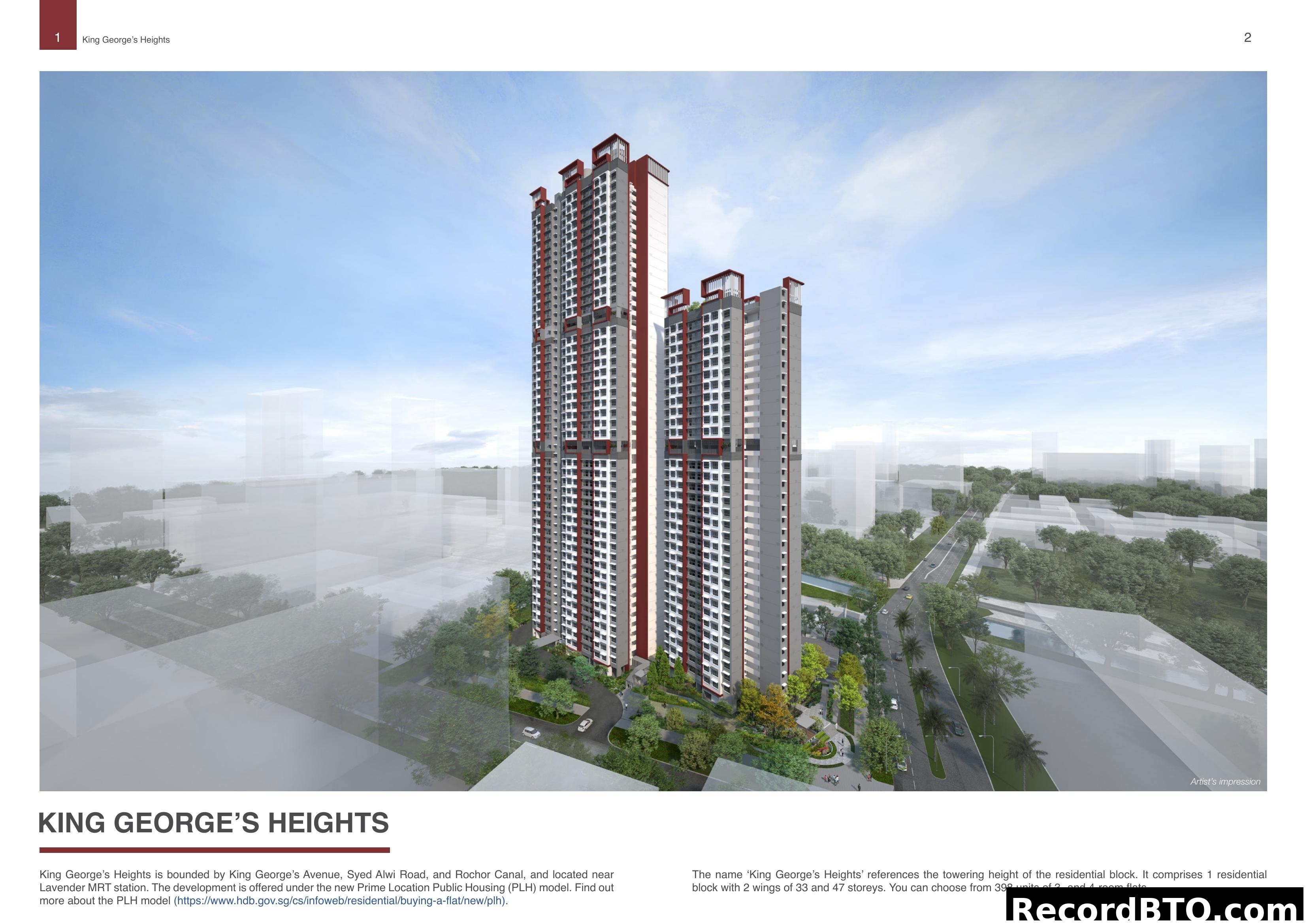 King George's Heights Artist's Impression