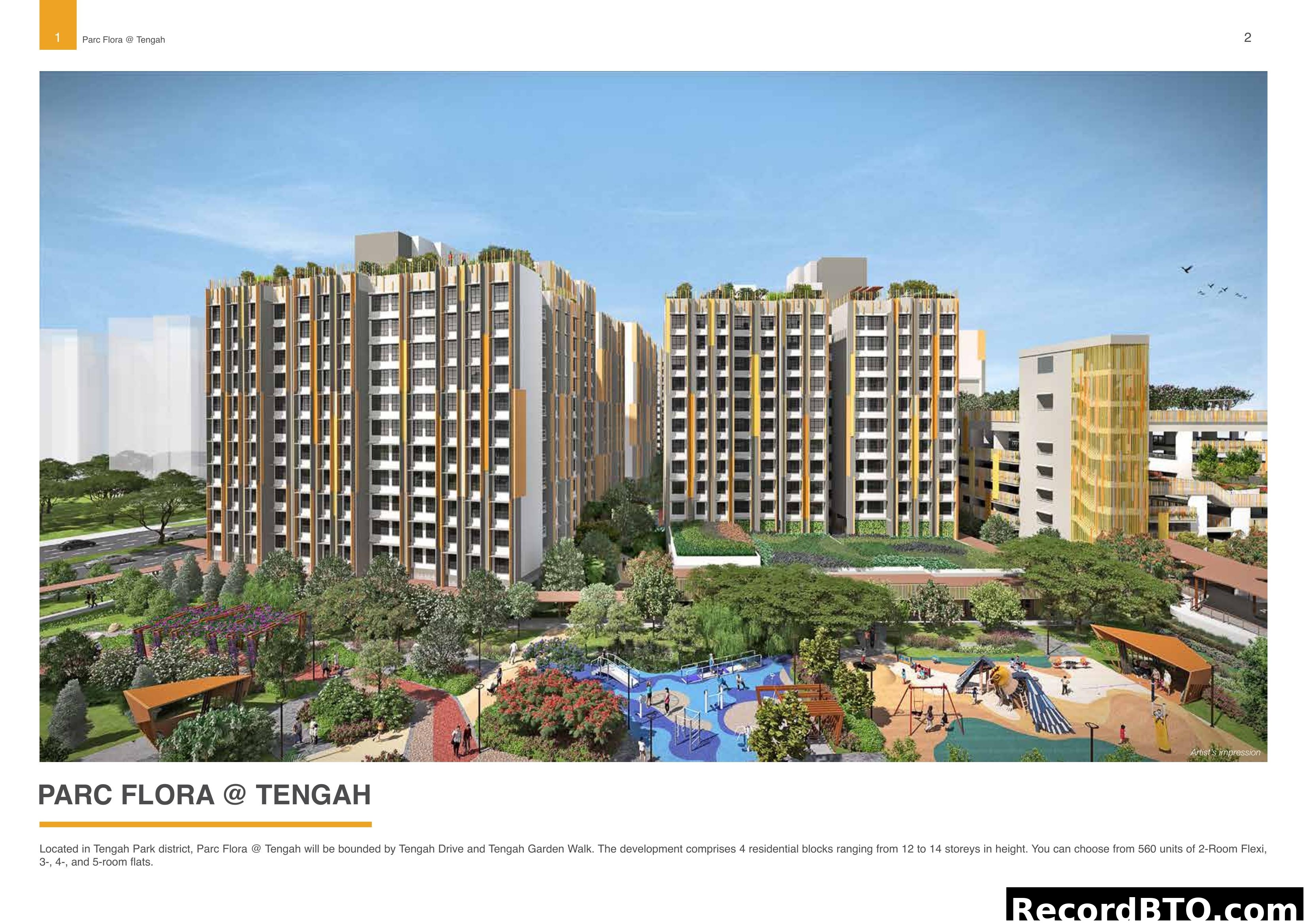 Parc Flora @ Tengah Overview