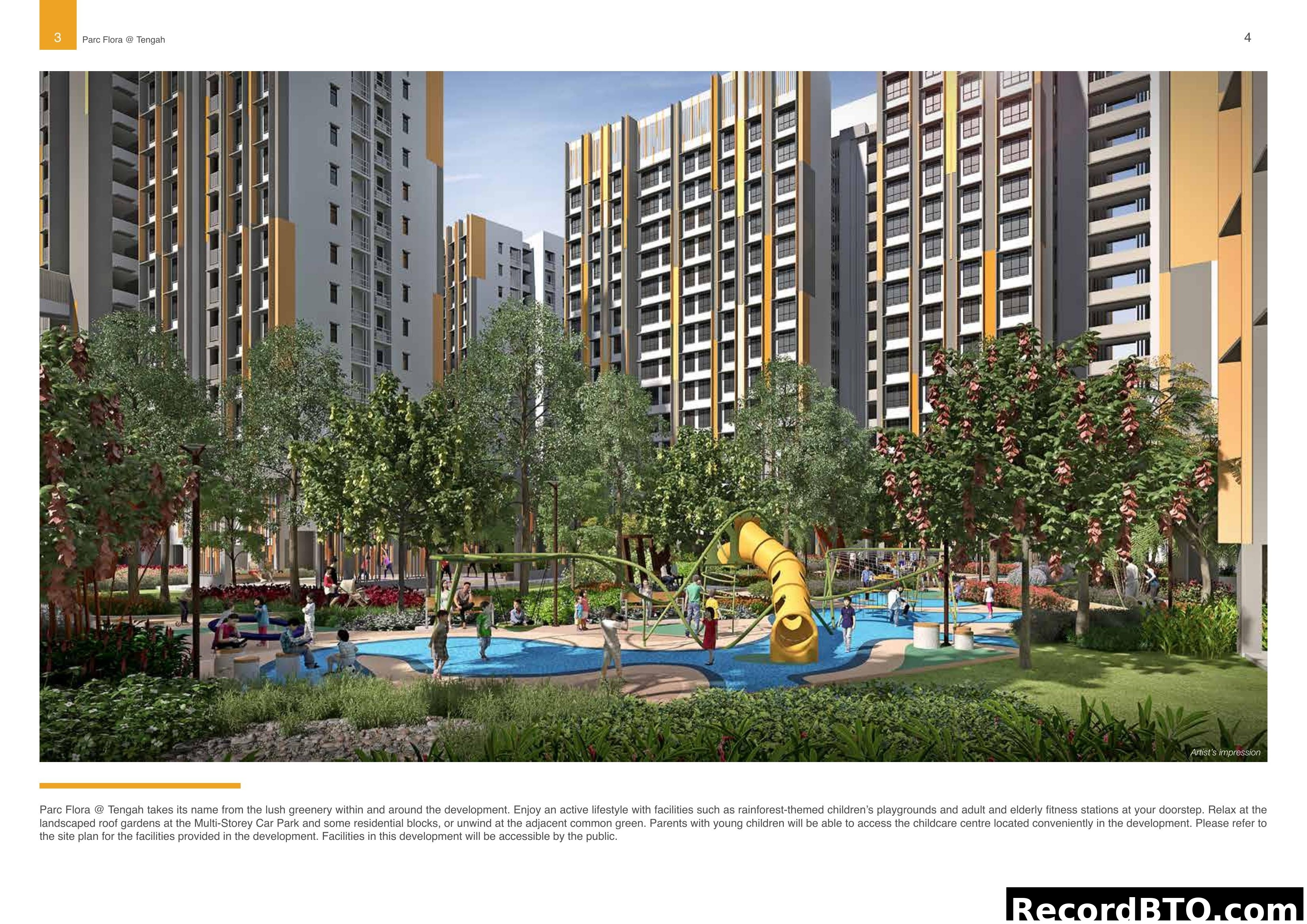 Parc Flora @ Tengah - Rainforest-themed Playground