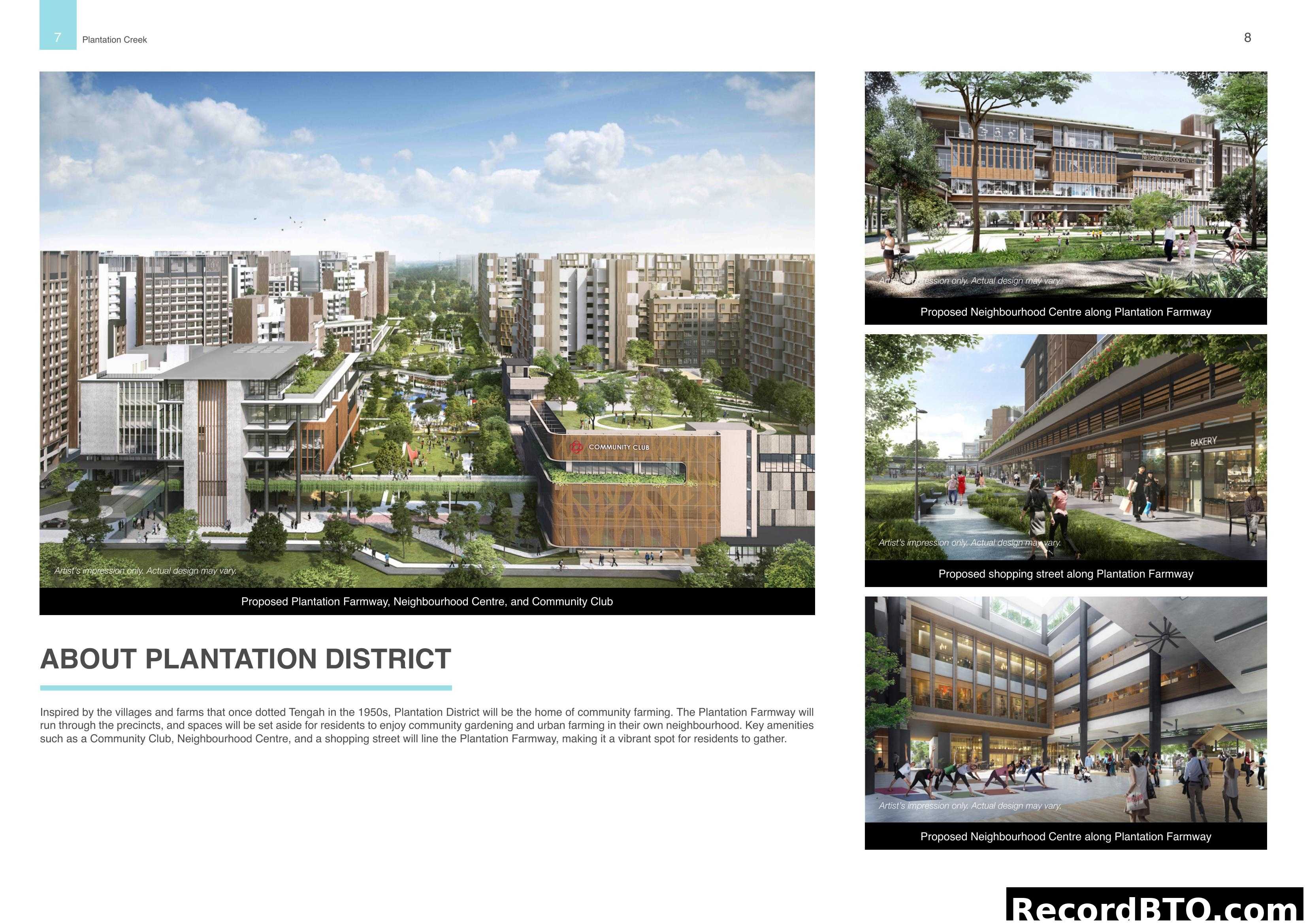 Plantation District Overview and Amenities