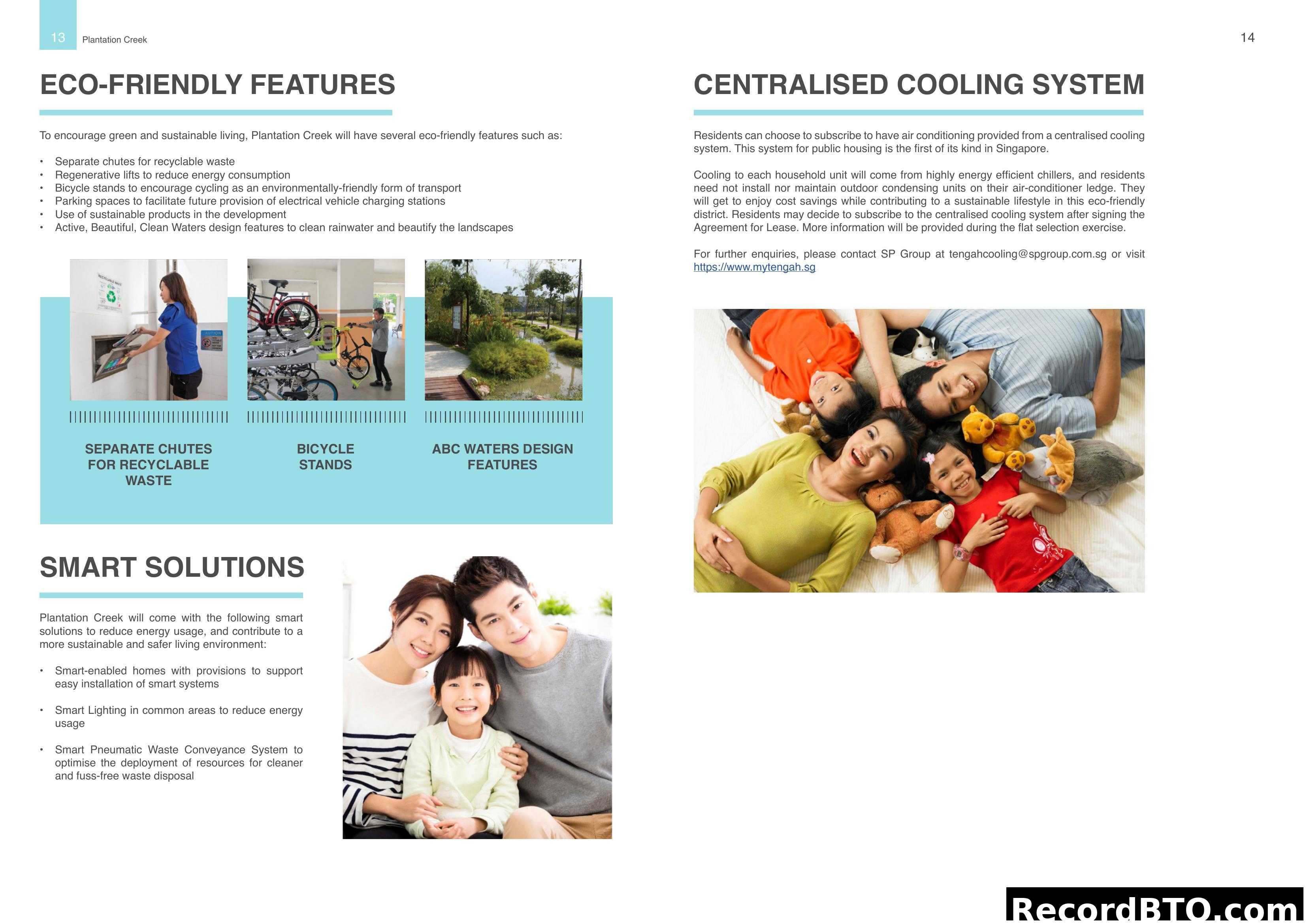 Plantation Creek Eco-Friendly, Cooling & Smart Features
