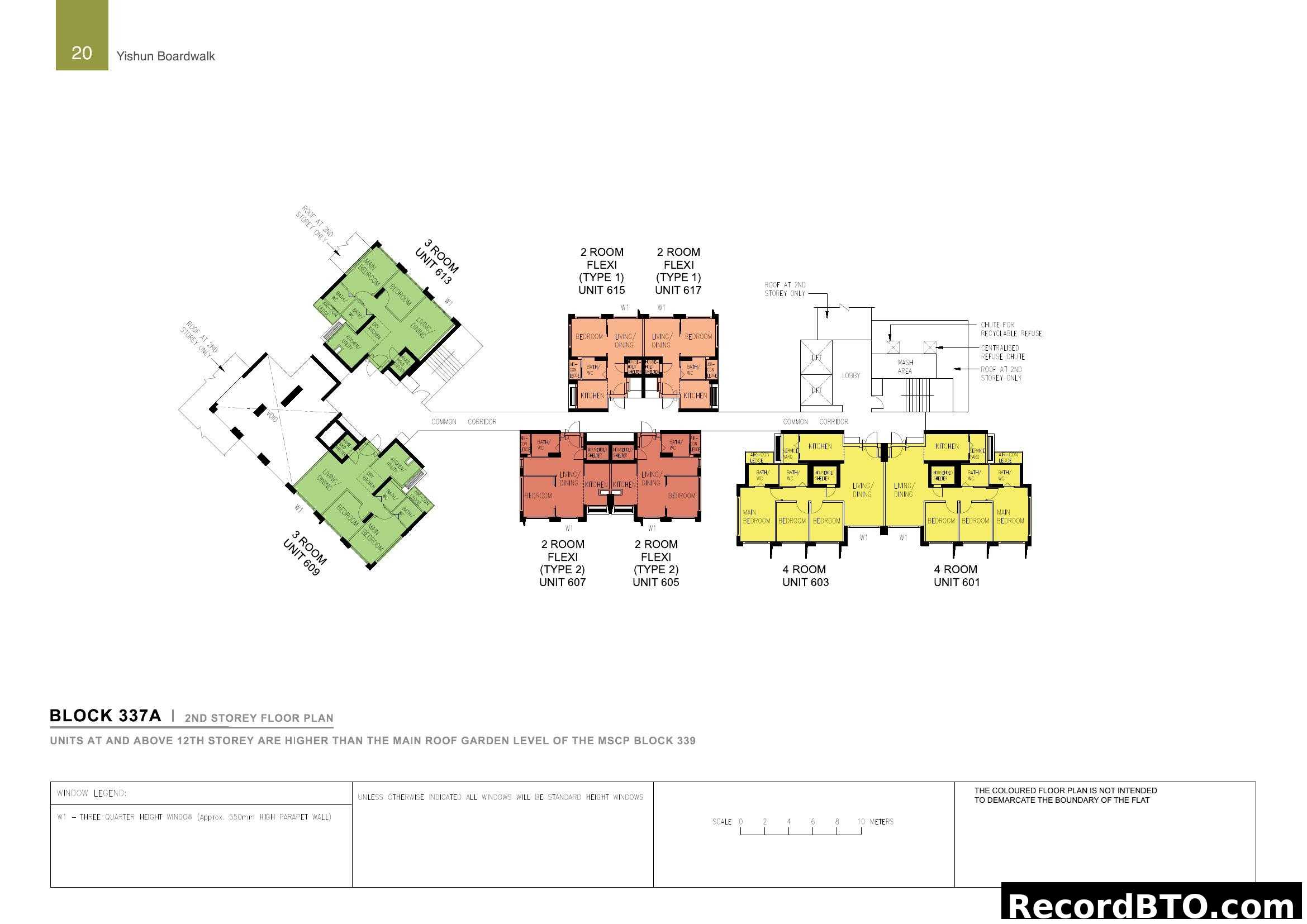 Block 337A 2nd Storey Floor Plan - Yishun Boardwalk