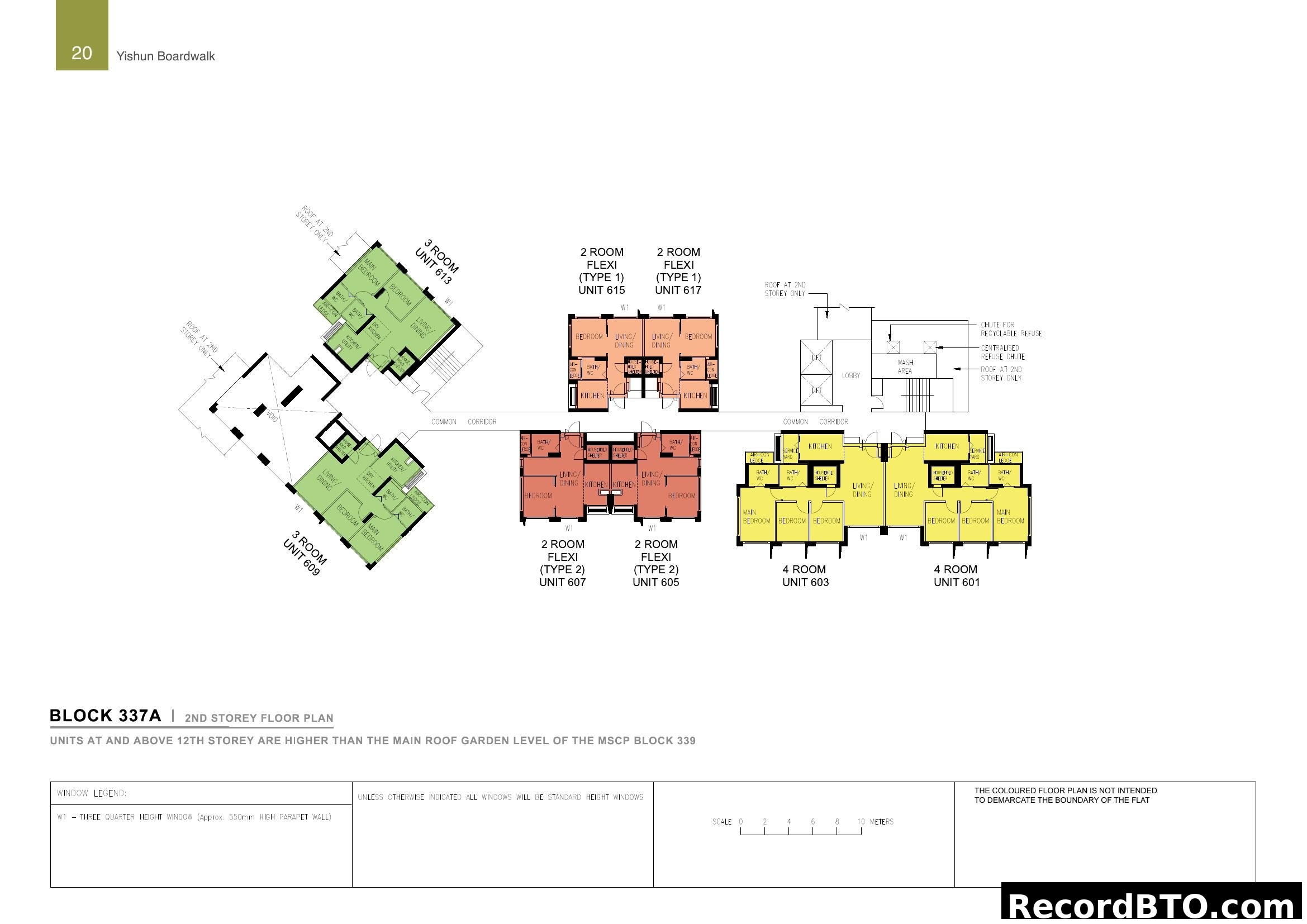 Block 337A 2nd Storey Floor Plan - Yishun Boardwalk