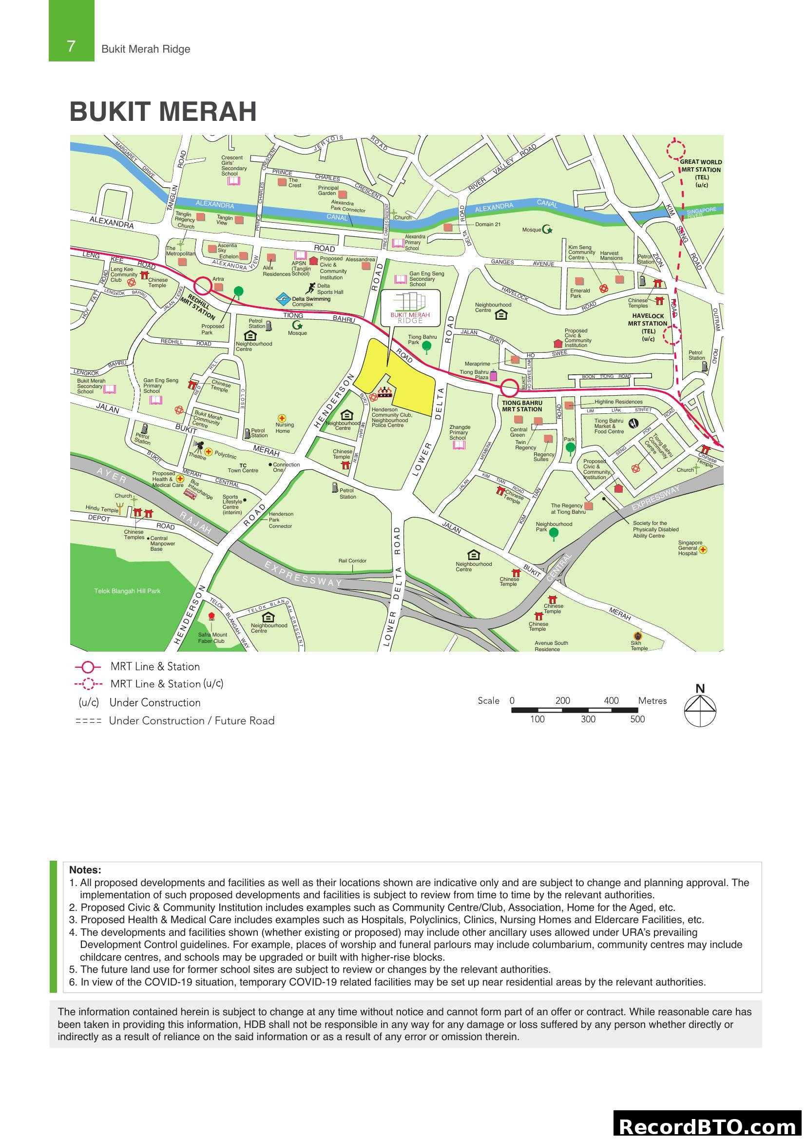 Bukit Merah Location Map