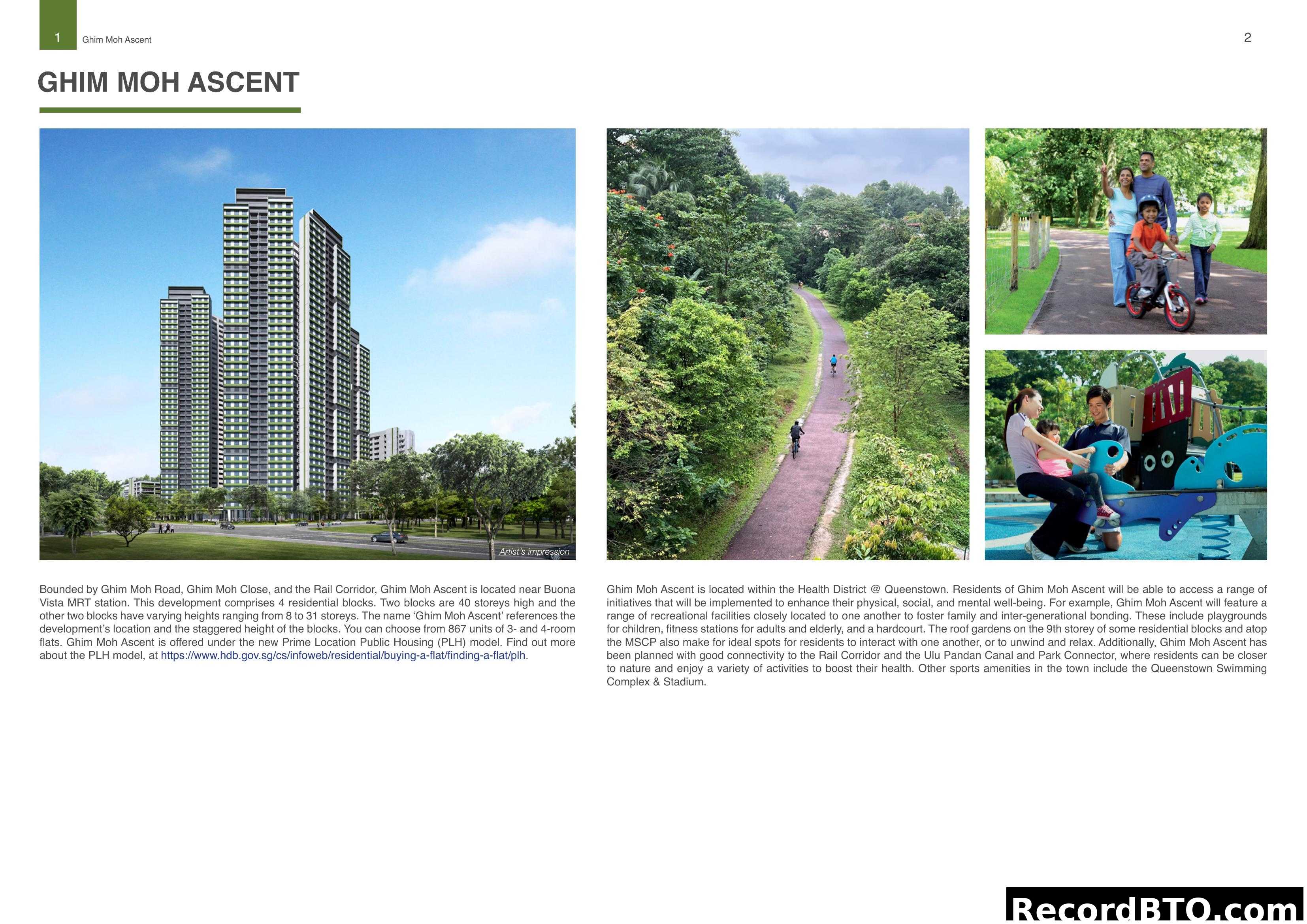 Ghim Moh Ascent Overview and Amenities
