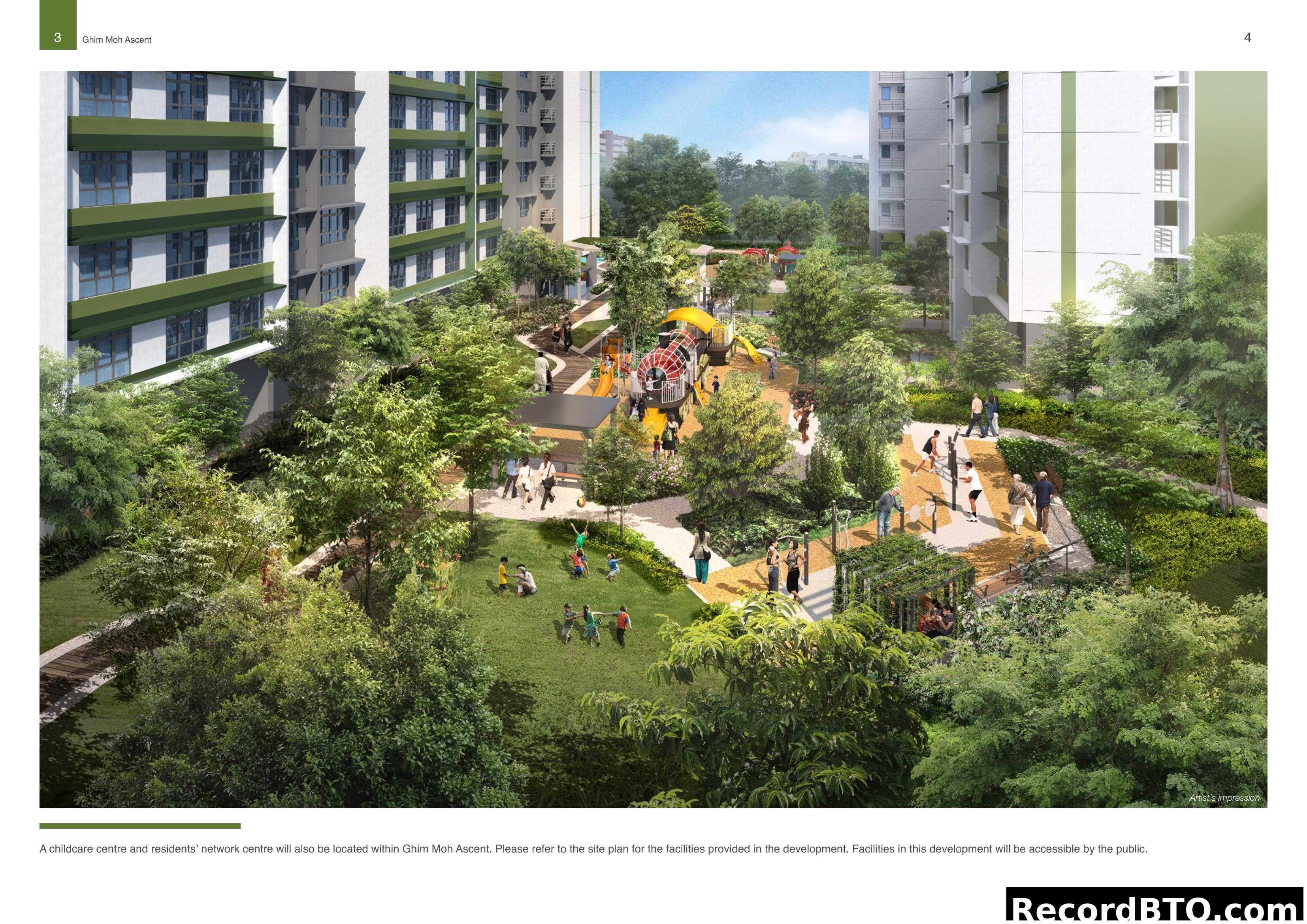 Ghim Moh Ascent - Lush Green Spaces and Amenities