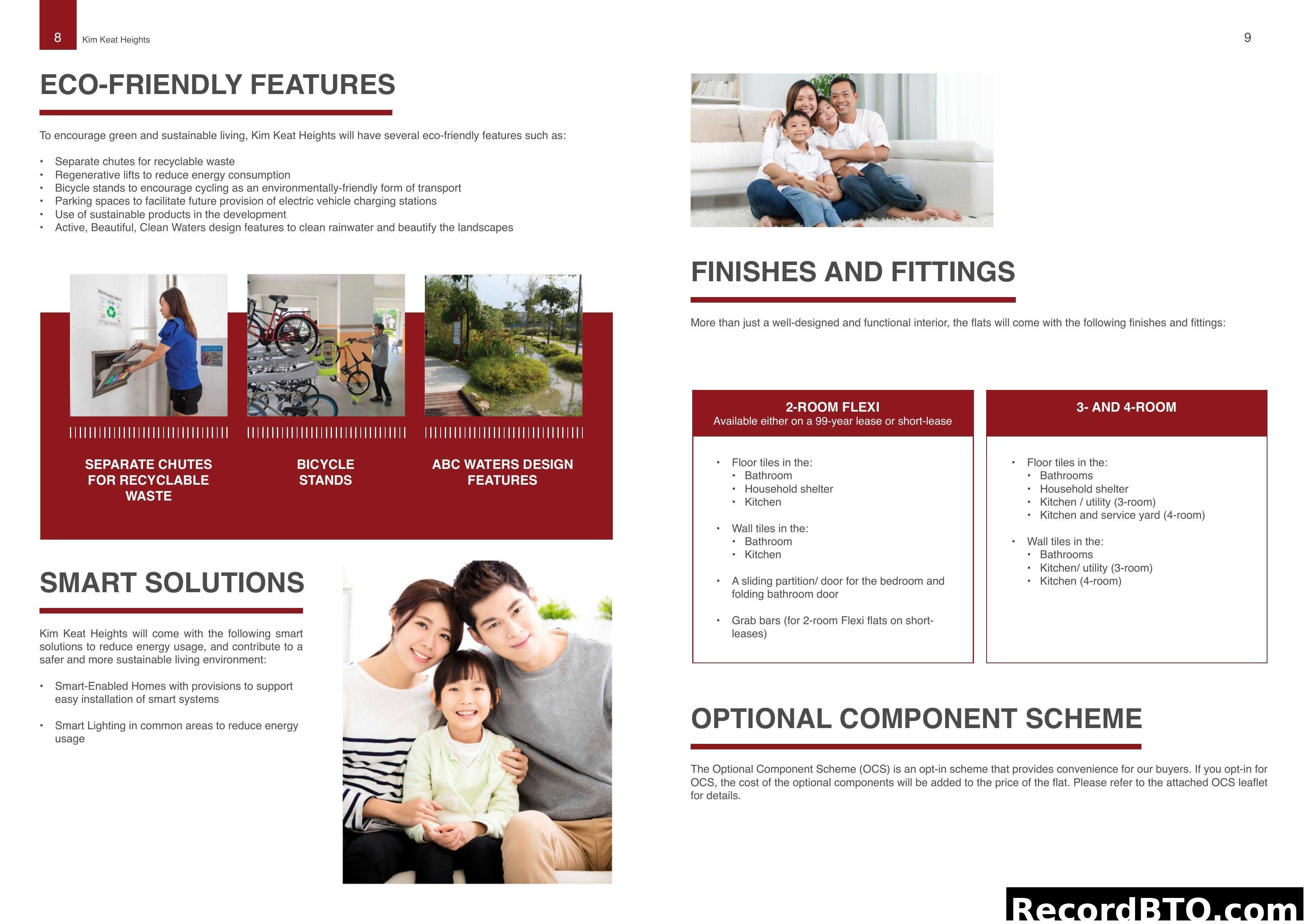 Kim Keat Heights Features and Specifications