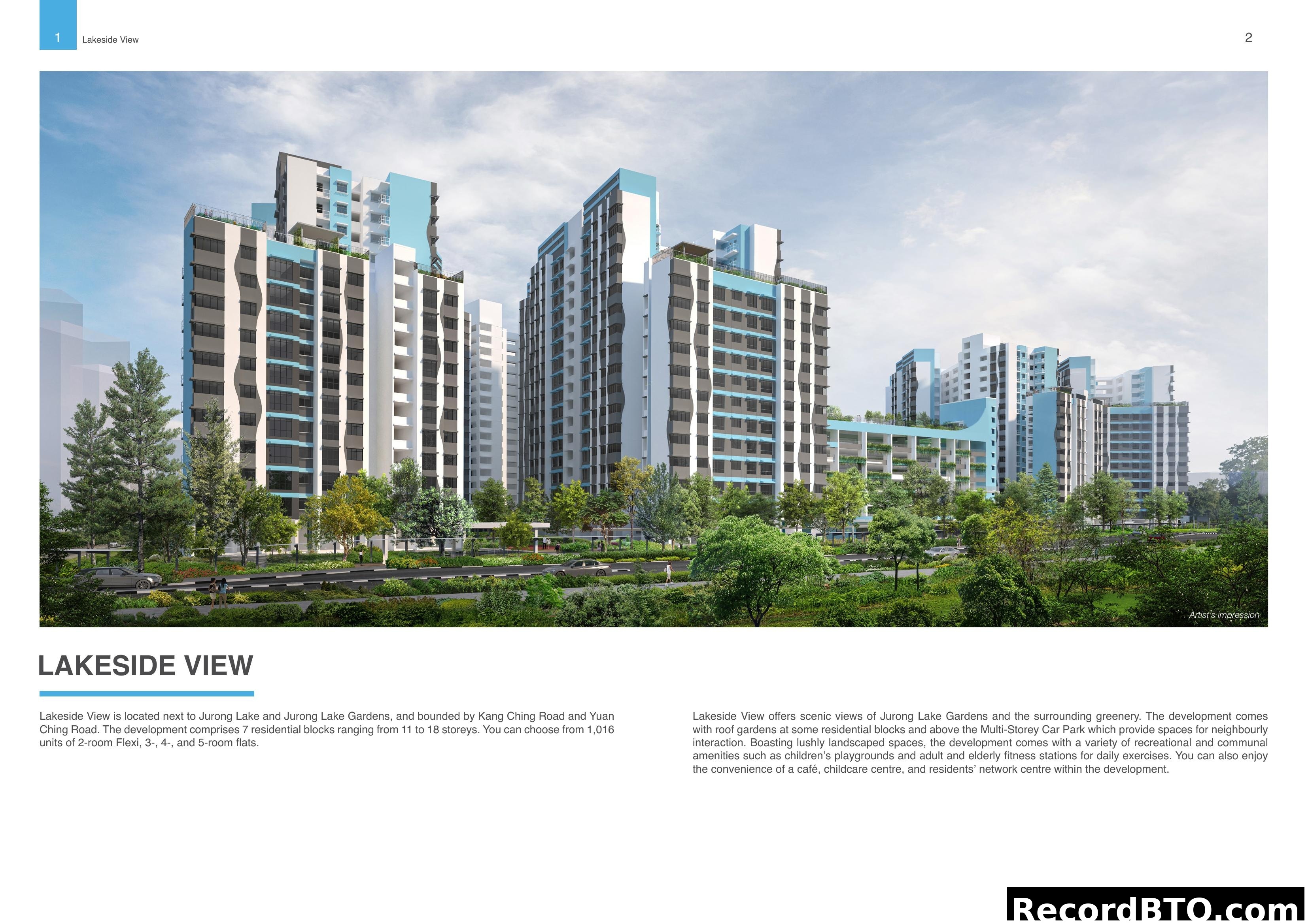 Lakeside View Artist's Impression and Overview