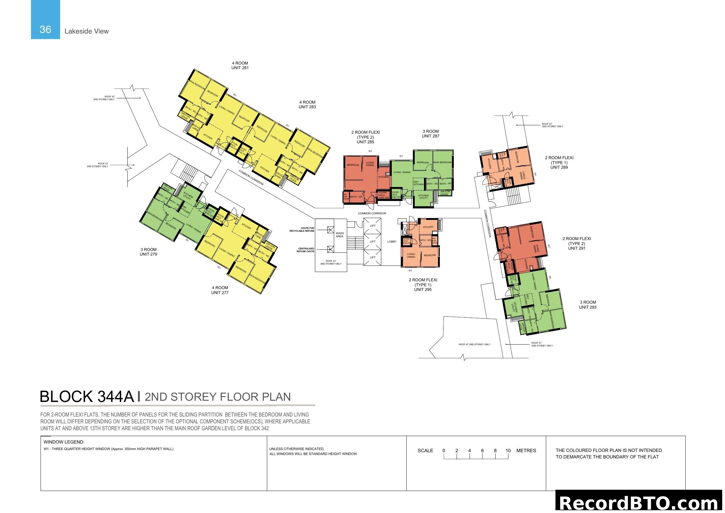 BLOCK 344A 2ND STOREY FLOOR PLAN
