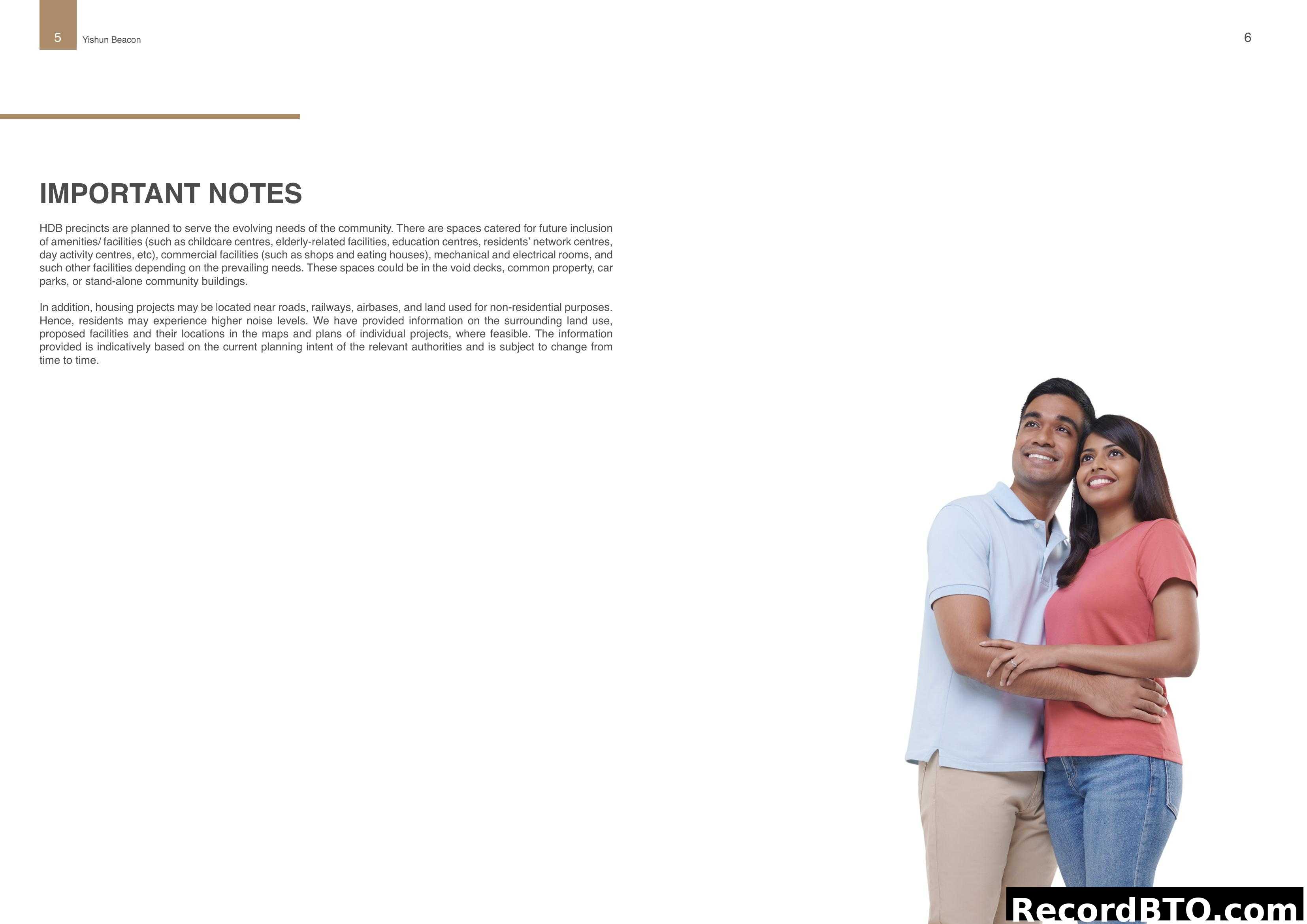 Important Notes - Yishun Beacon