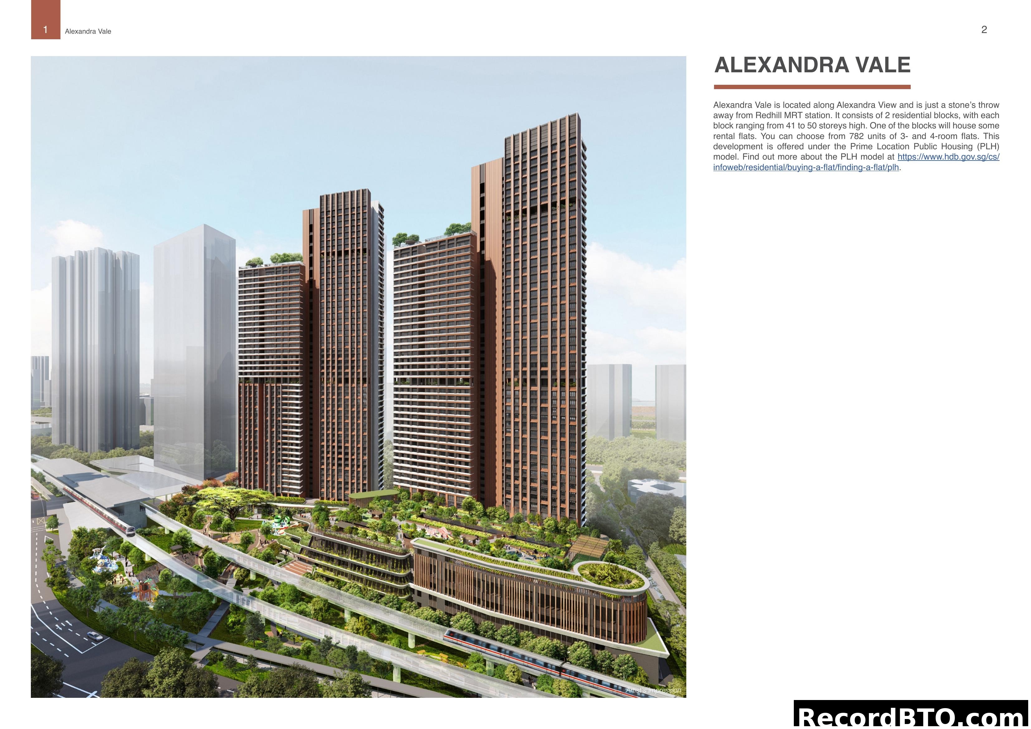 Alexandra Vale HDB BTO Development Overview