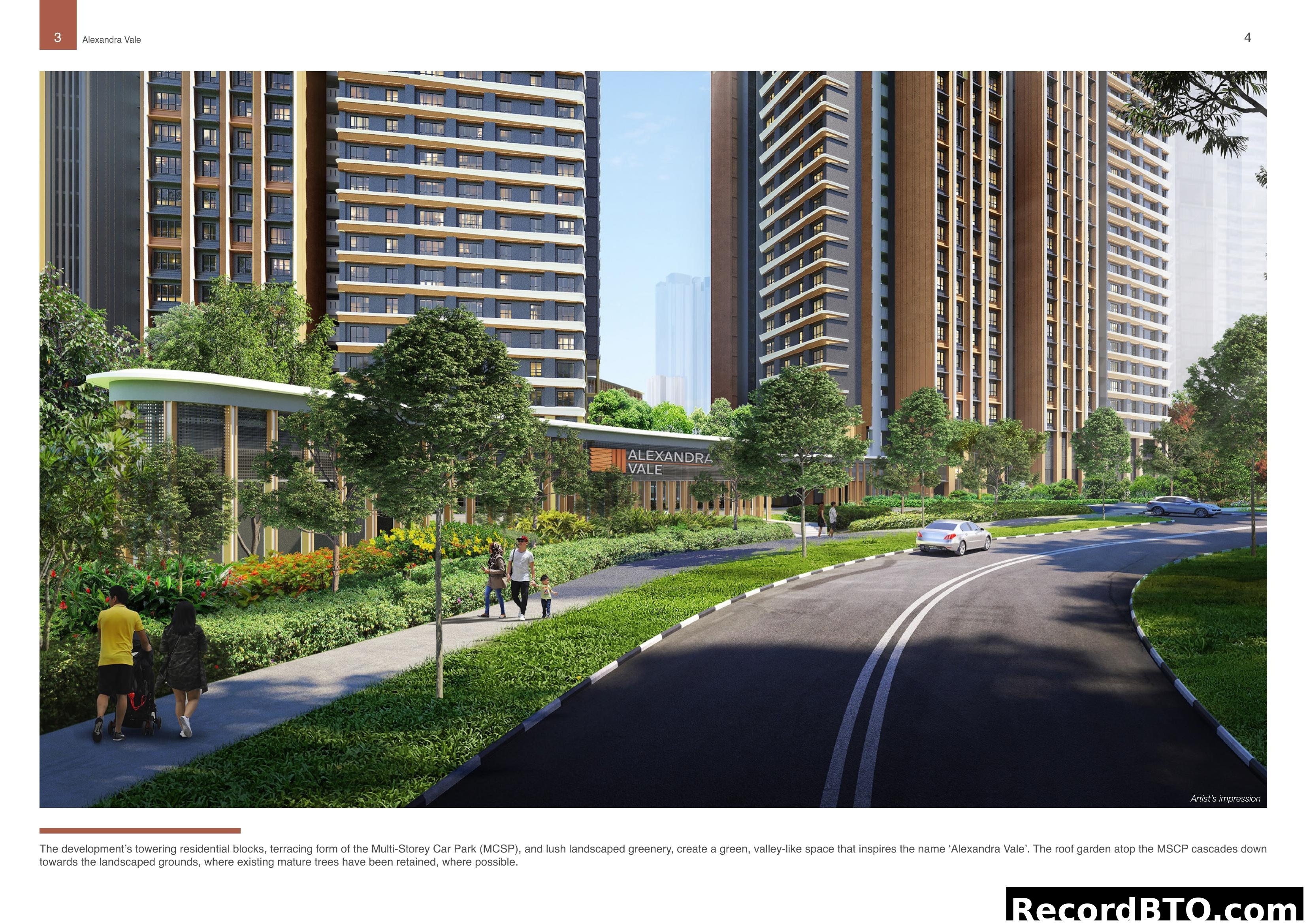 Alexandra Vale Residential Development Artist's Impression