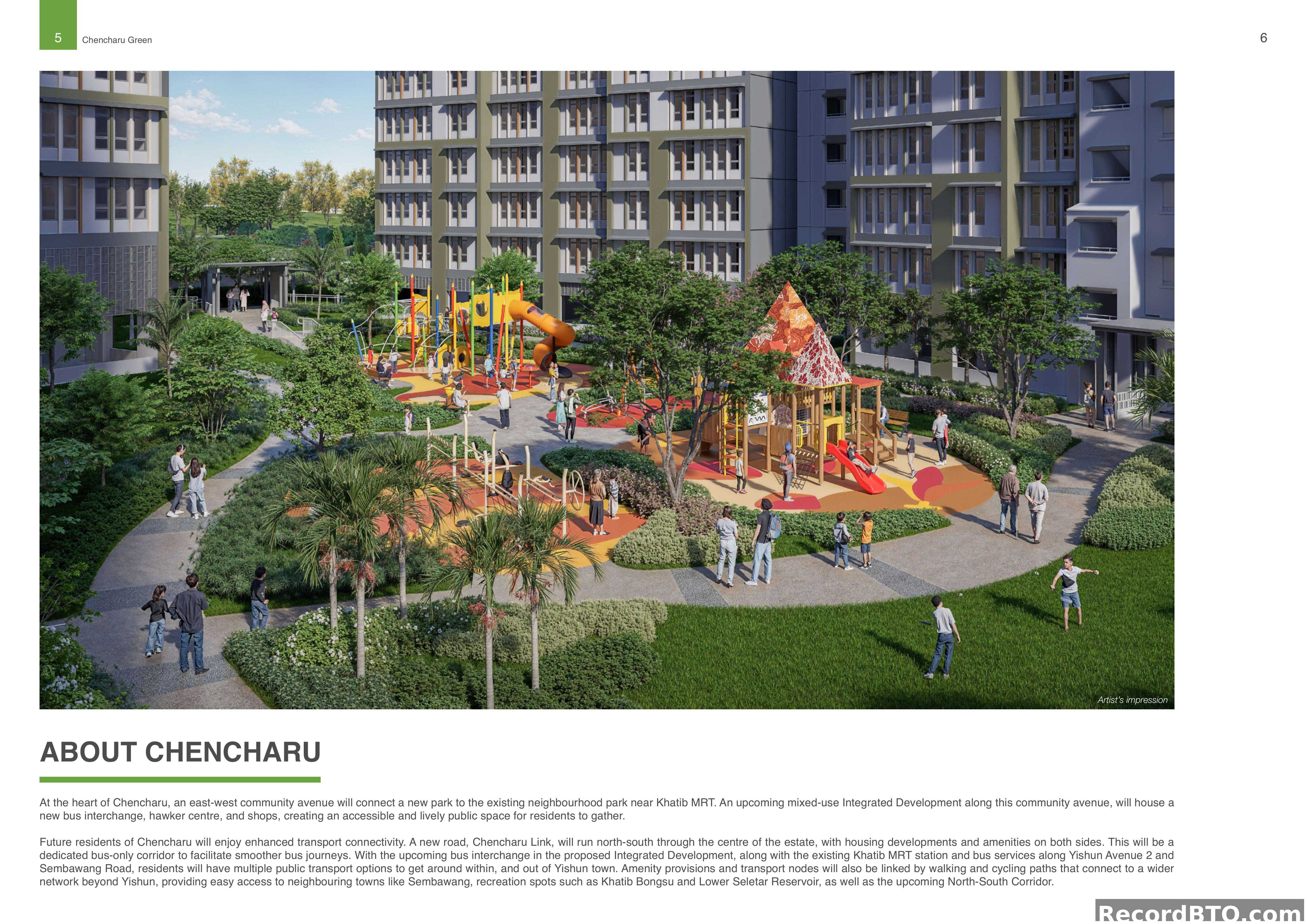 Community Amenities and Area Connectivity Overview