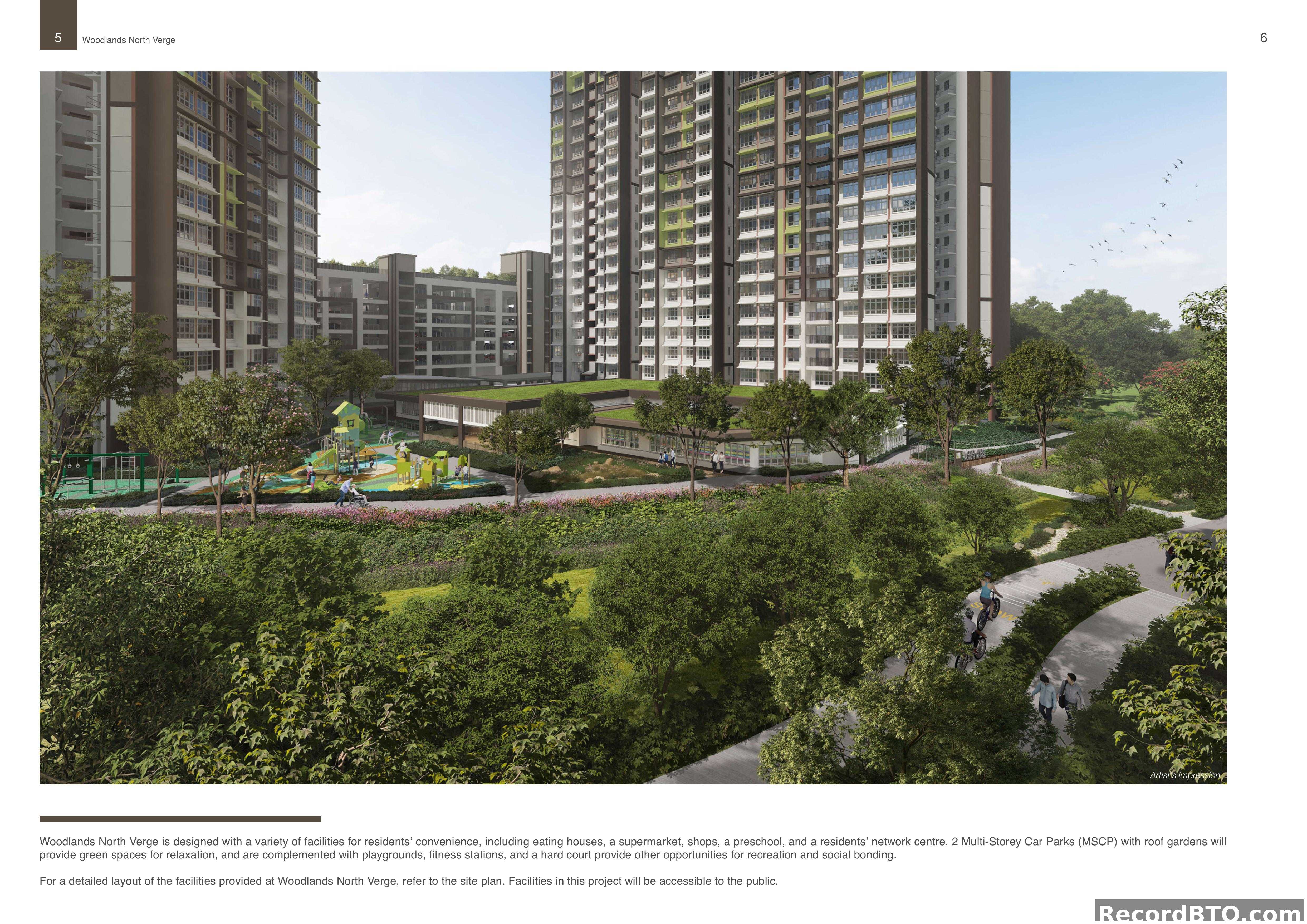 Artist's Impression: Residential Landscape & Amenities