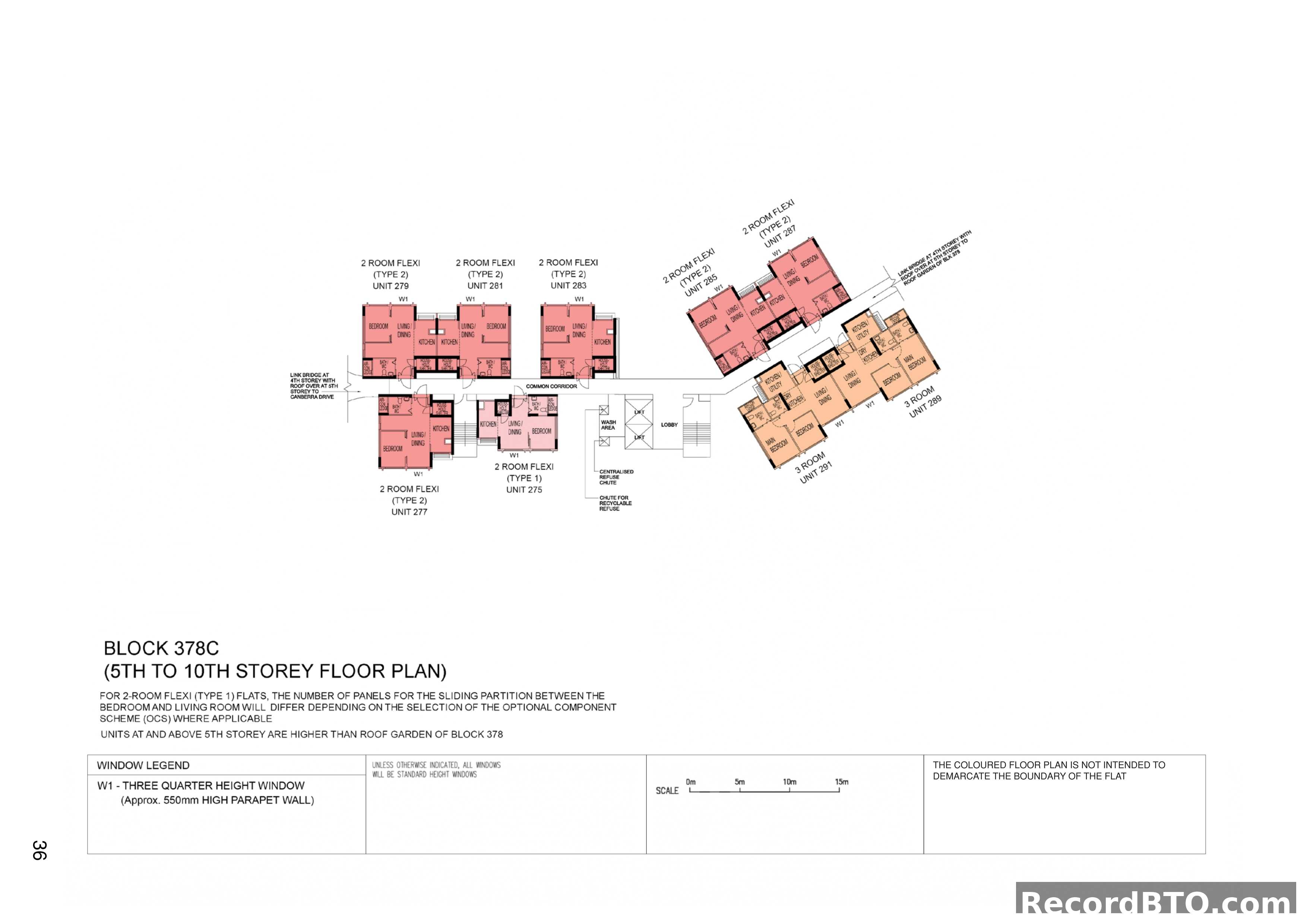 Block 378C: 5th-10th Storey Floor Plan