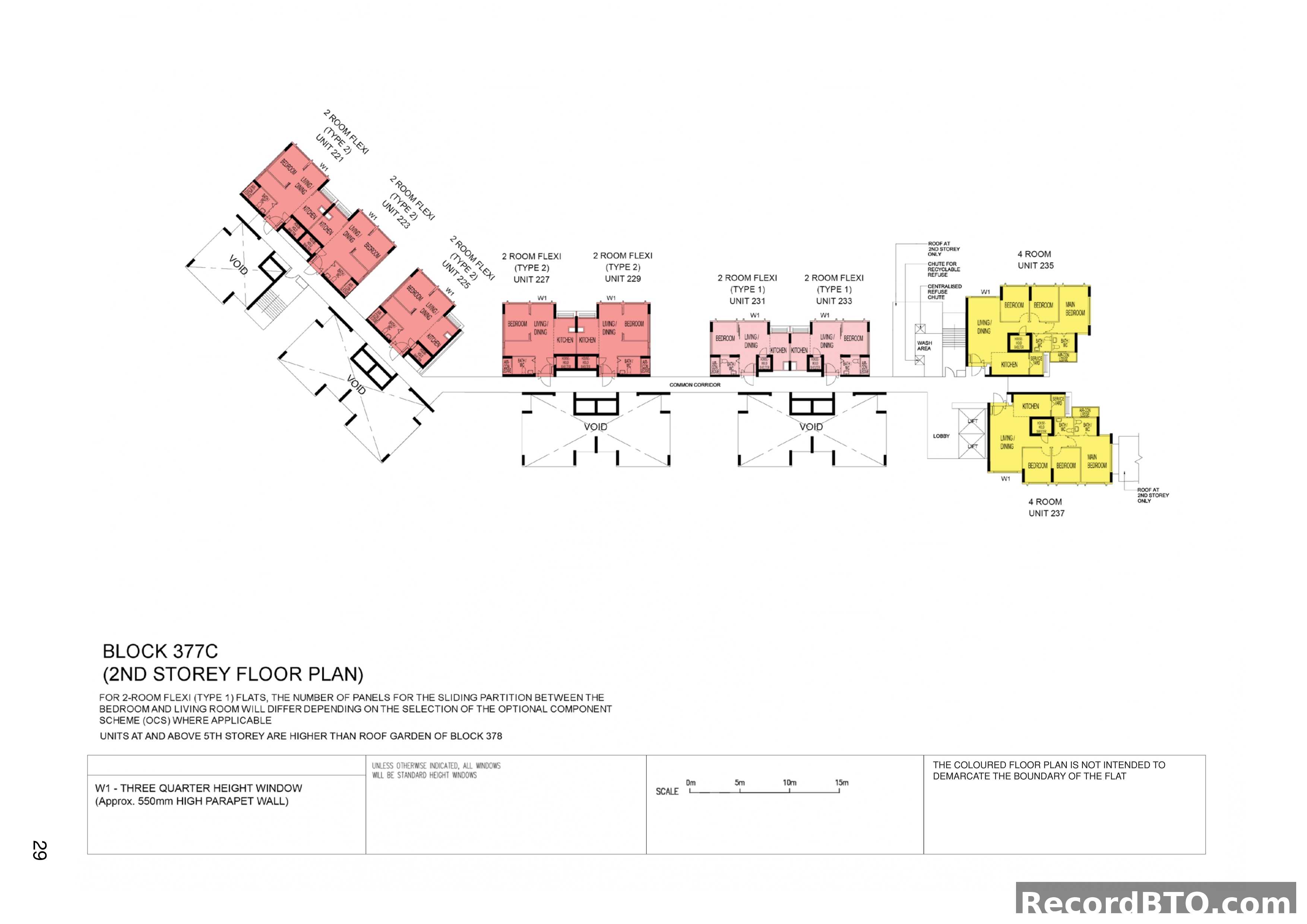 Block 377C: 2nd Storey Floor Plan