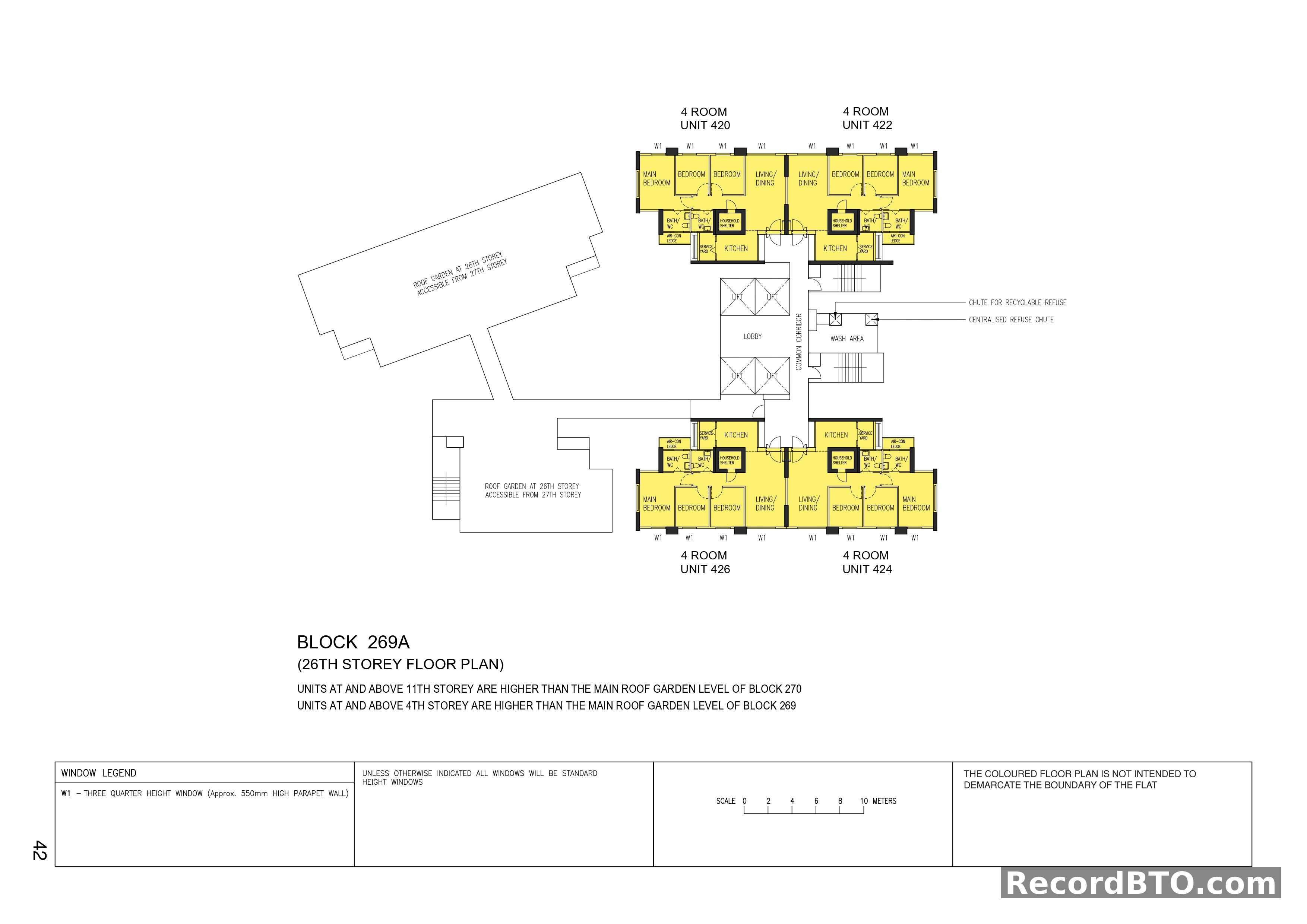 Block 269A: 26th Storey Floor Plan