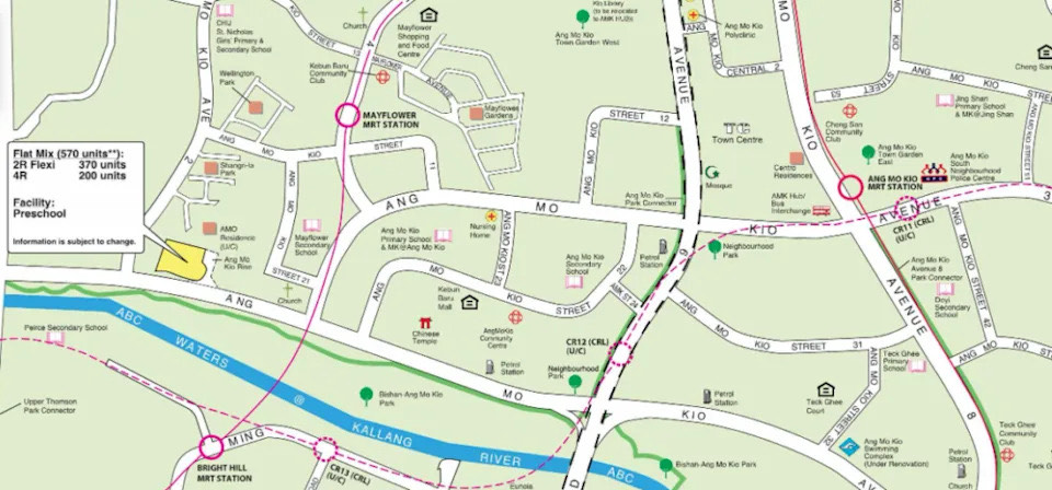 Ang Mo Kio BTO at Ang Mo Kio Avenue 1